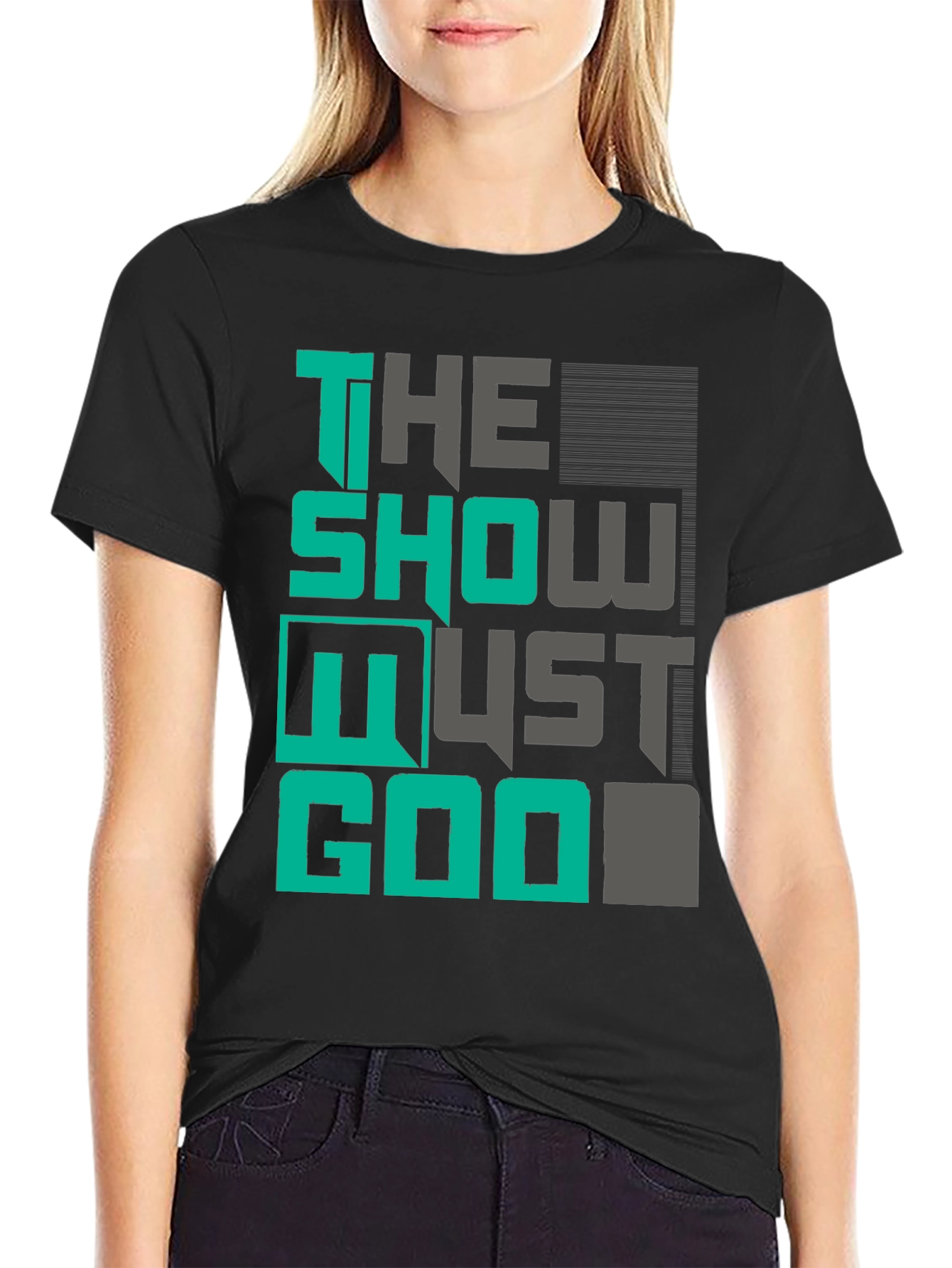 The Show Must Go On Graphic Tee