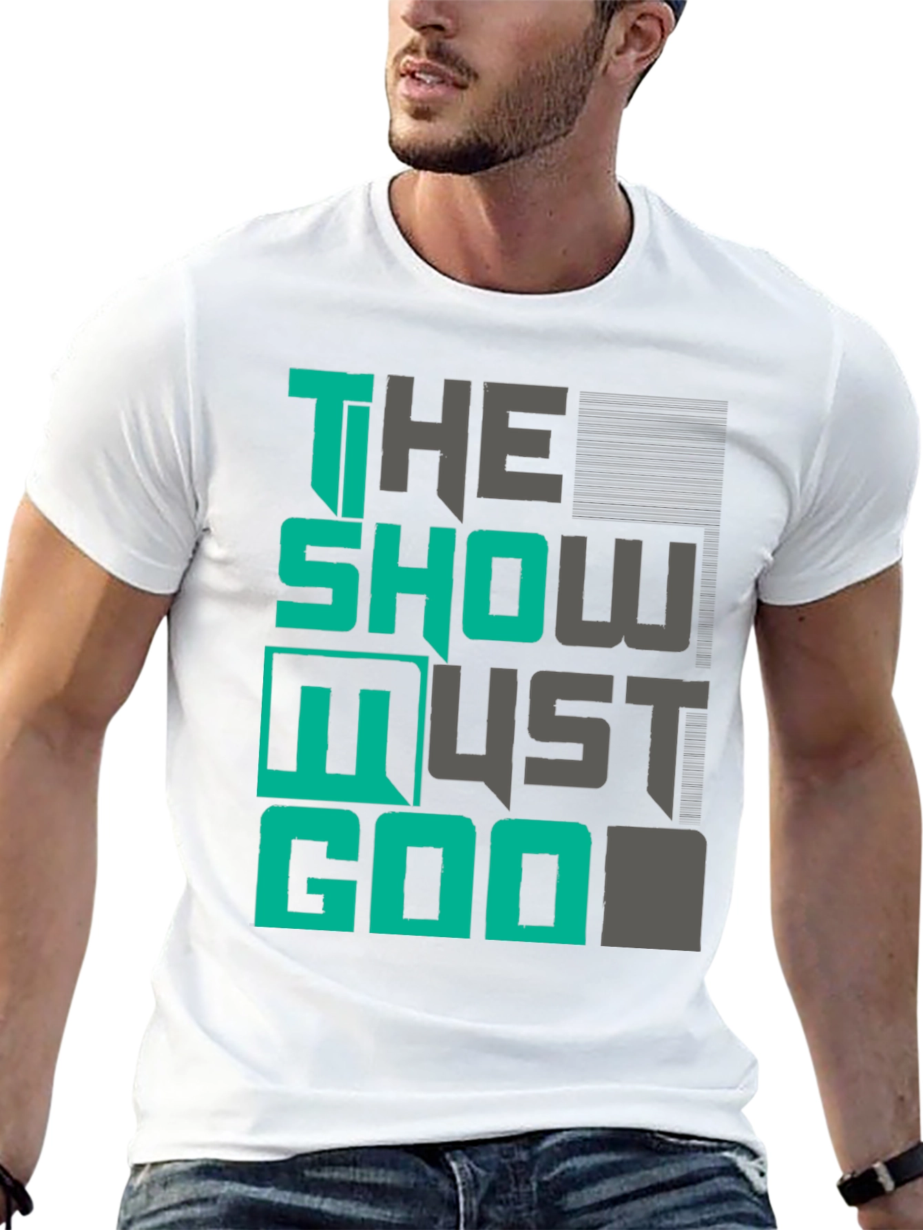 The Show Must Go On Graphic Tee