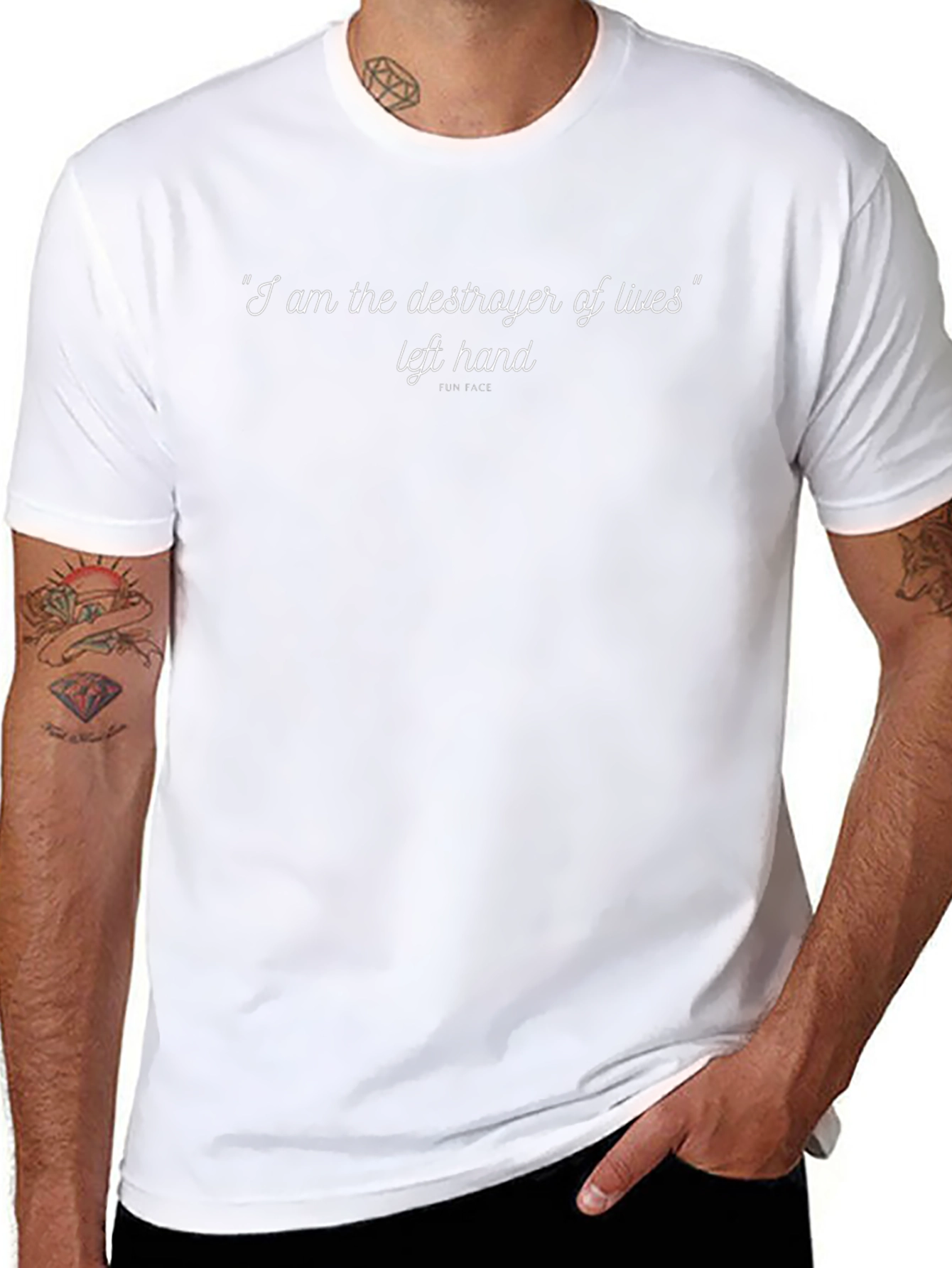 Destroyer of Lives Black Graphic Tee