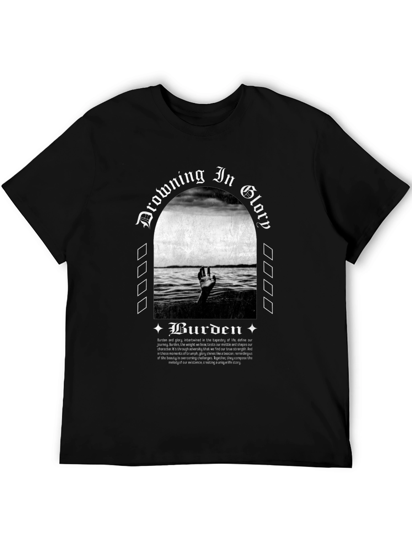 Drowning in Glory Burden Graphic Tee