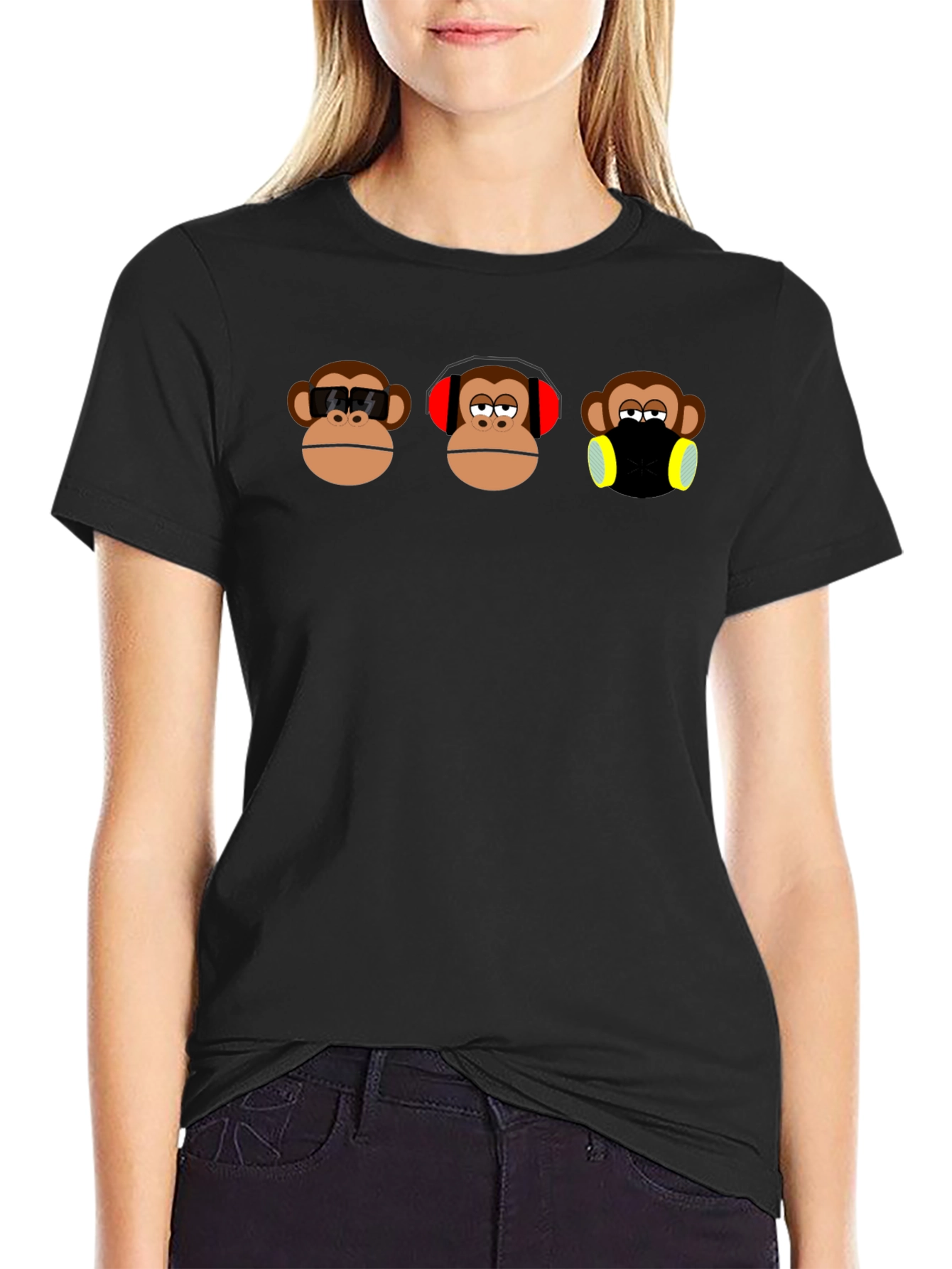 See No Evil Monkey Graphic Tee