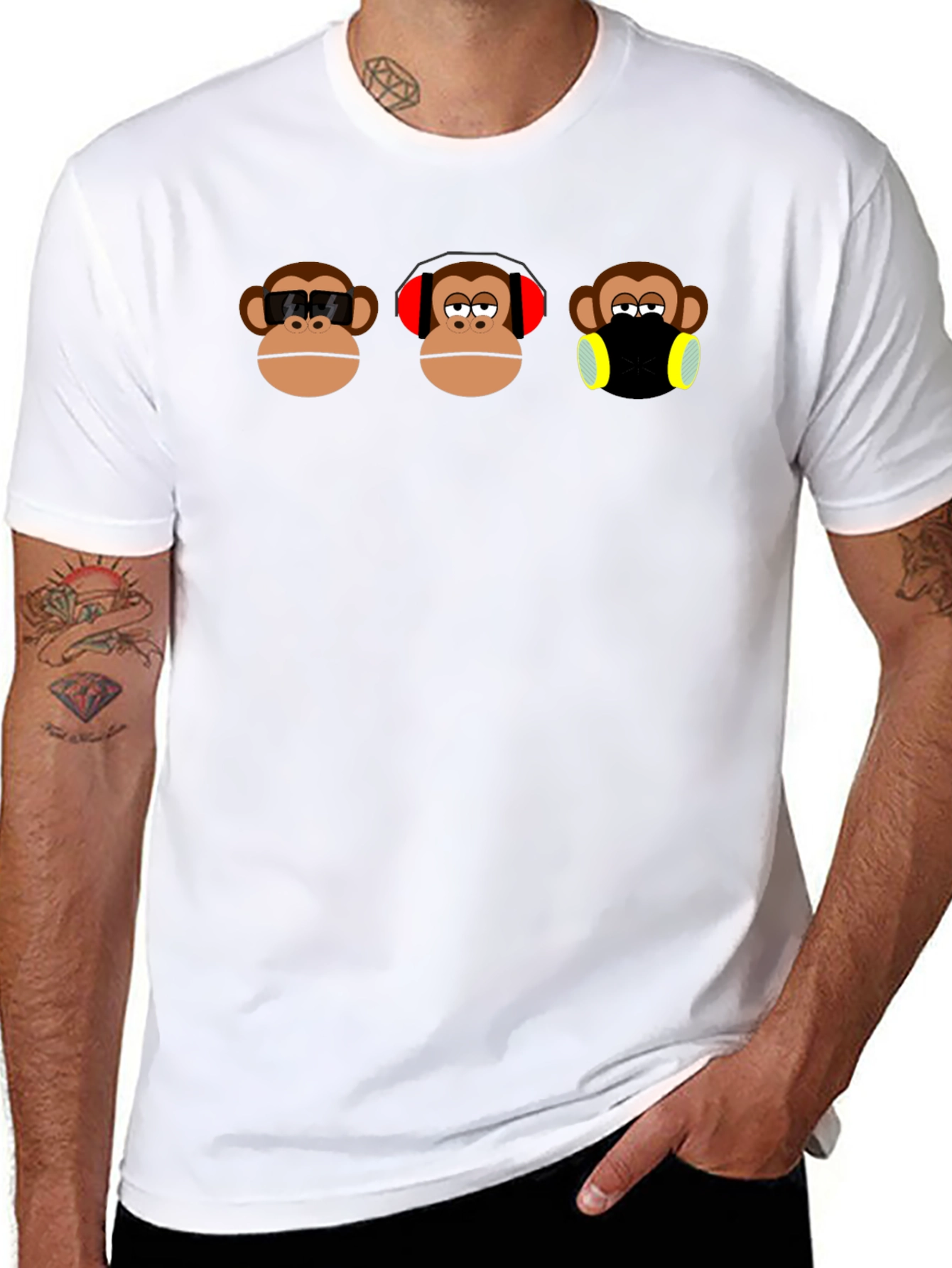See No Evil Monkey Graphic Tee