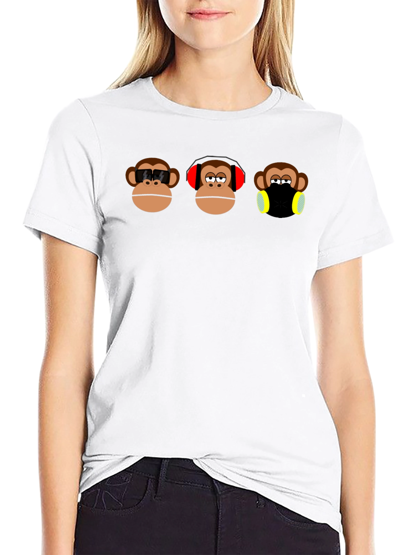 See No Evil Monkey Graphic Tee