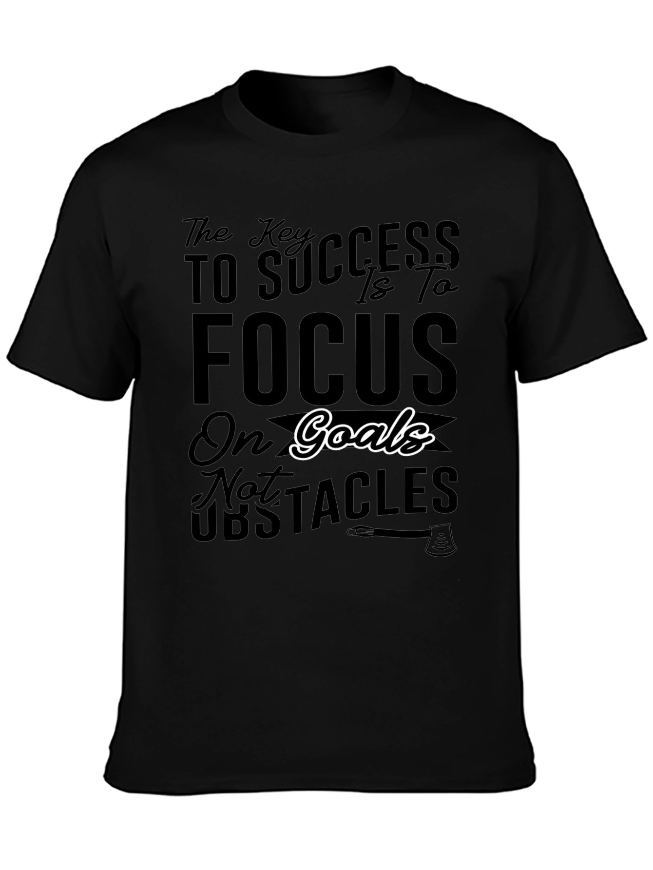Focus on Goals T-Shirt Motivational Shirt