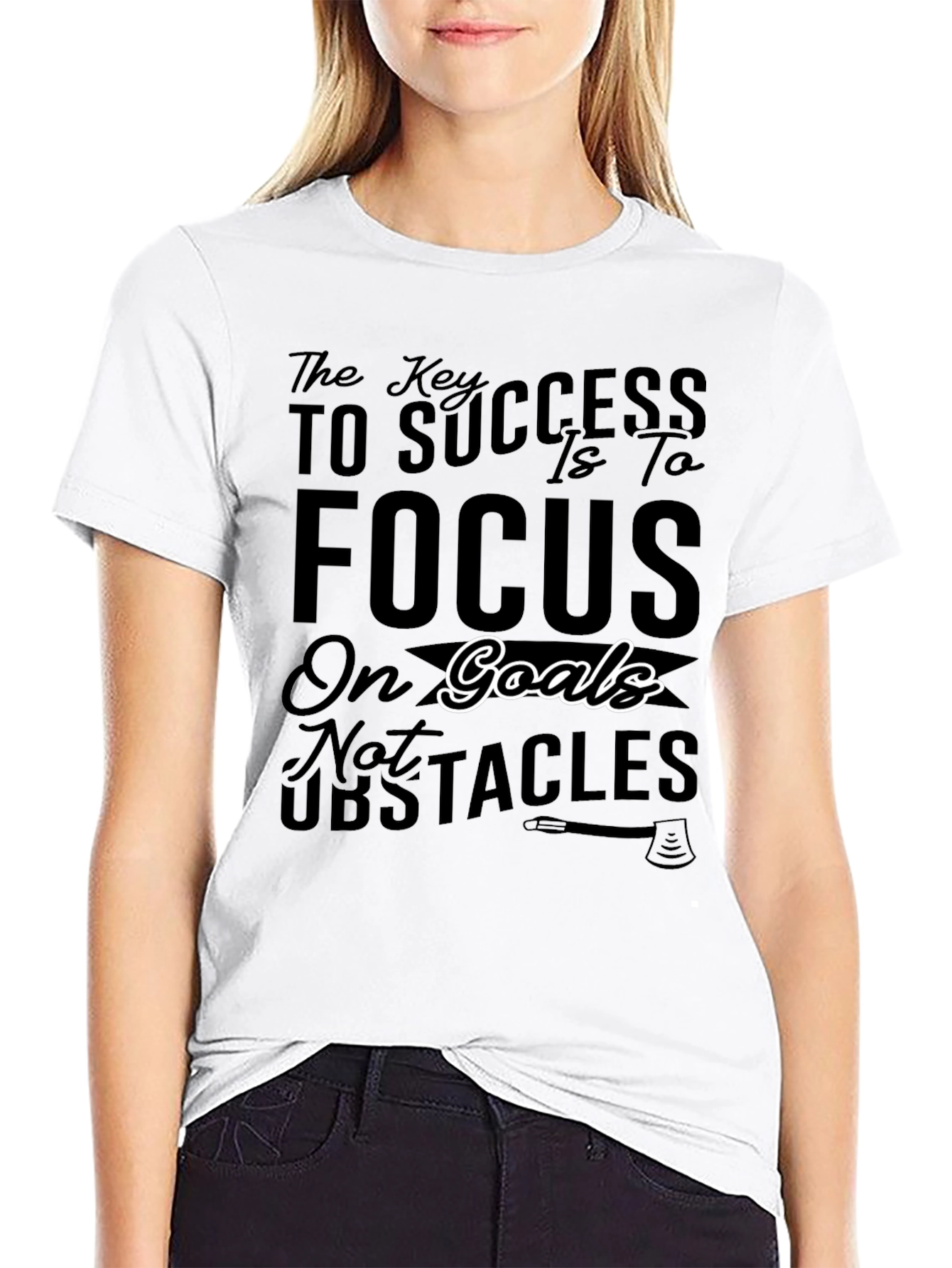 Focus on Goals T-Shirt Motivational Shirt