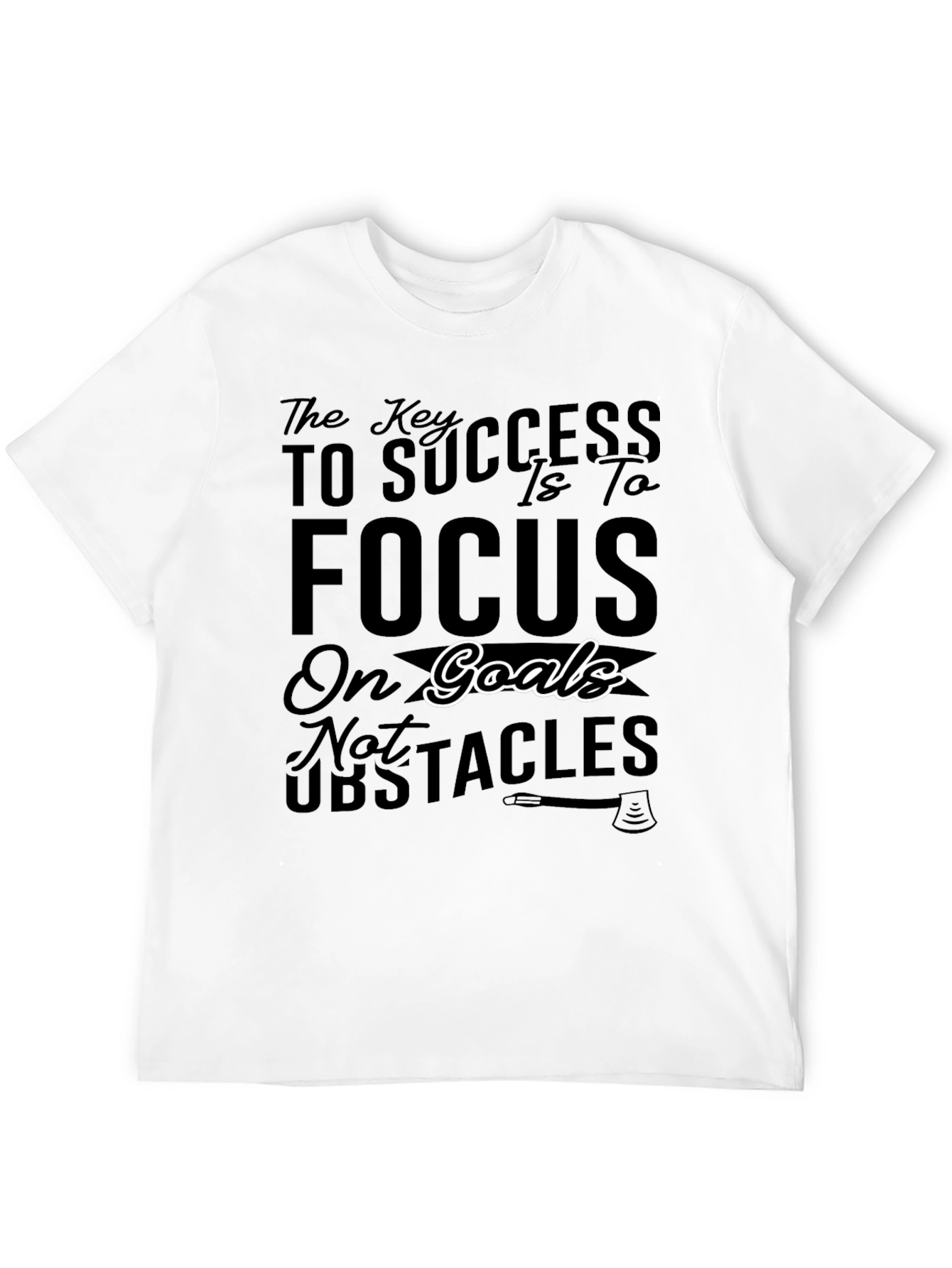Focus on Goals T-Shirt Motivational Shirt