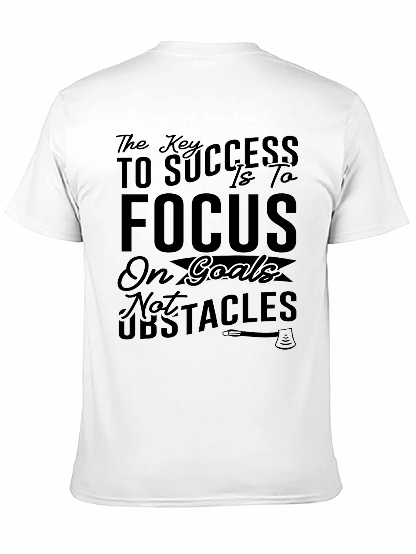 Focus on Goals T-Shirt Motivational Shirt