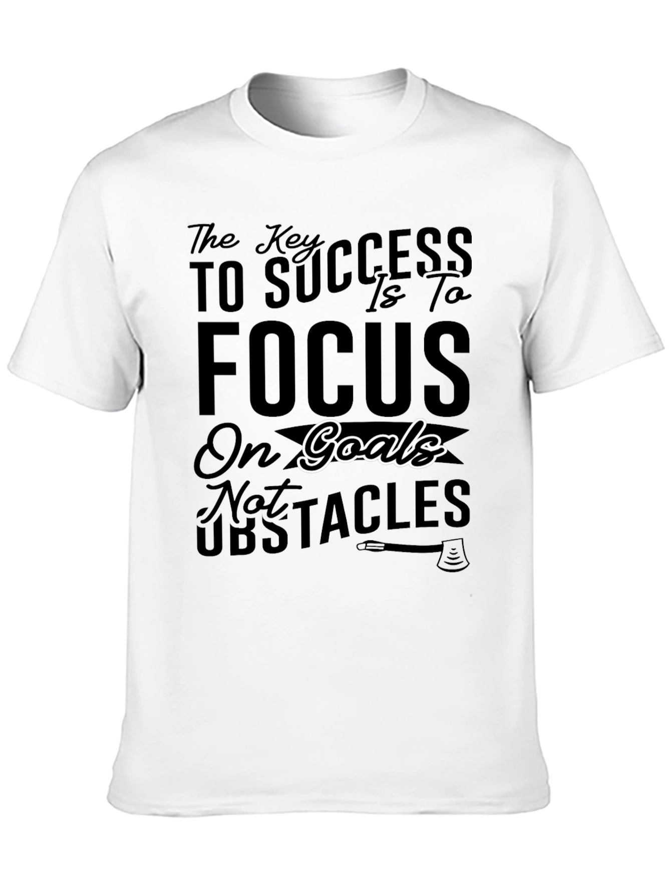 Focus on Goals T-Shirt Motivational Shirt