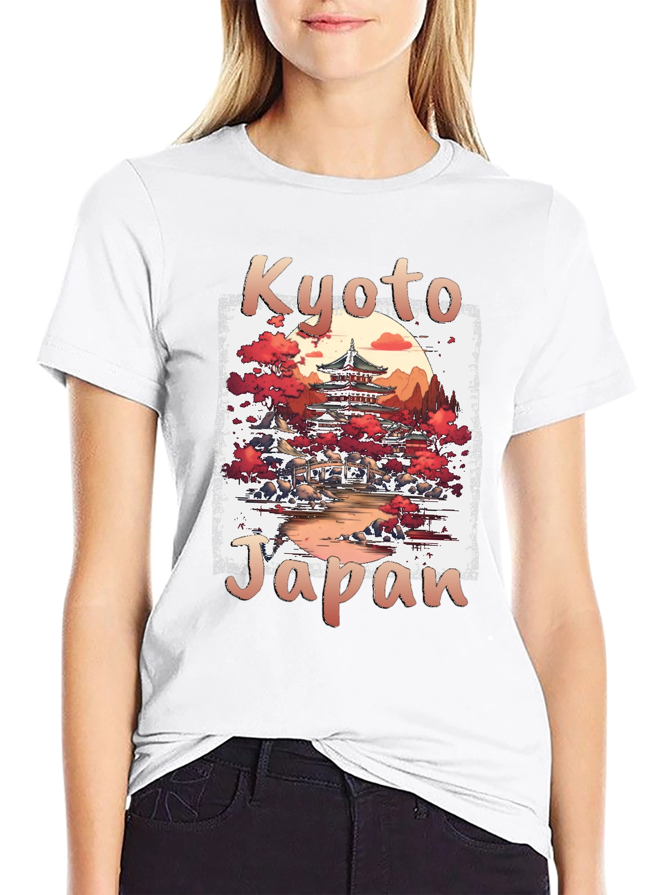 Kyoto Japan Graphic T-Shirt