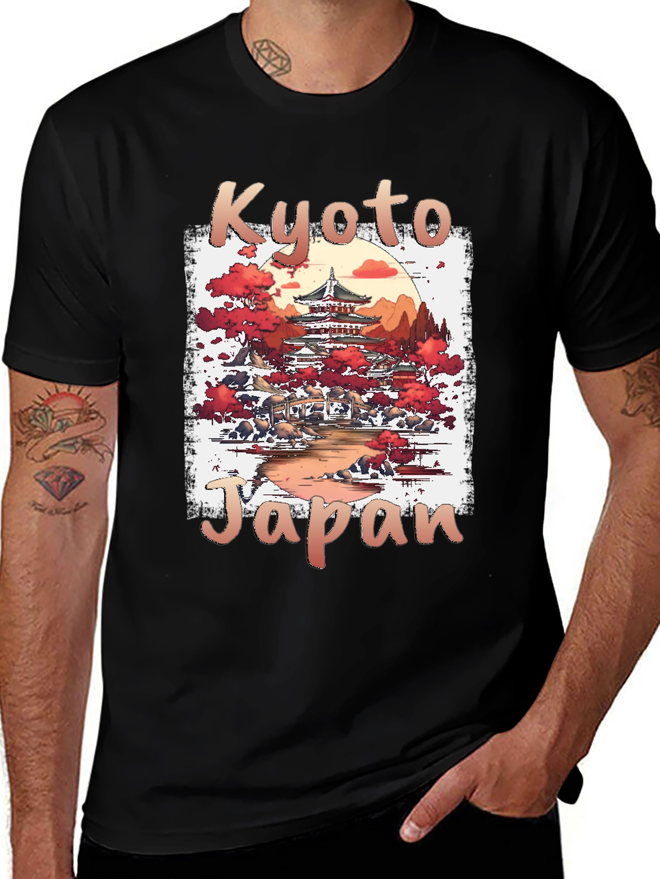 Kyoto Japan Graphic T-Shirt