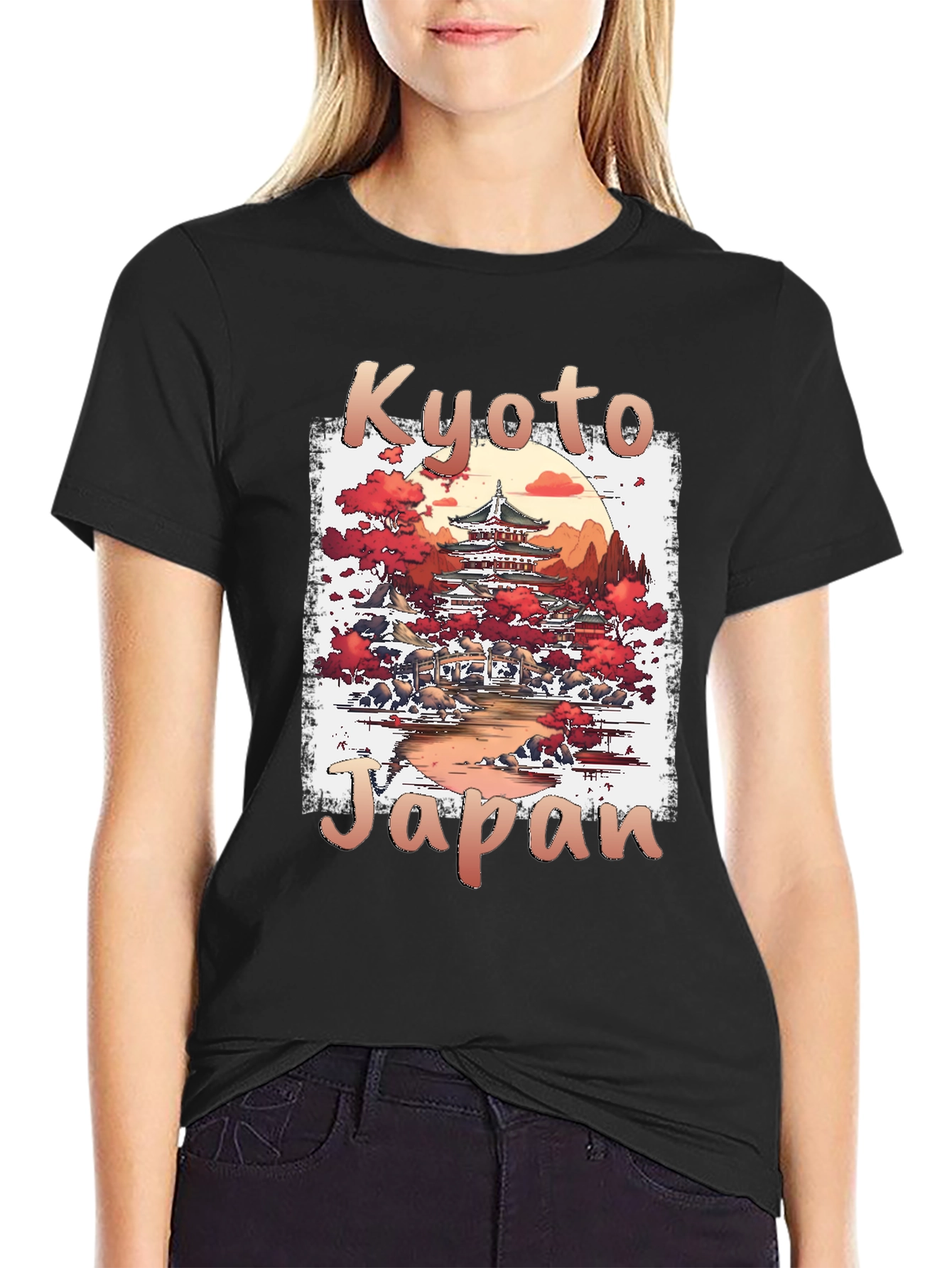 Kyoto Japan Graphic T-Shirt