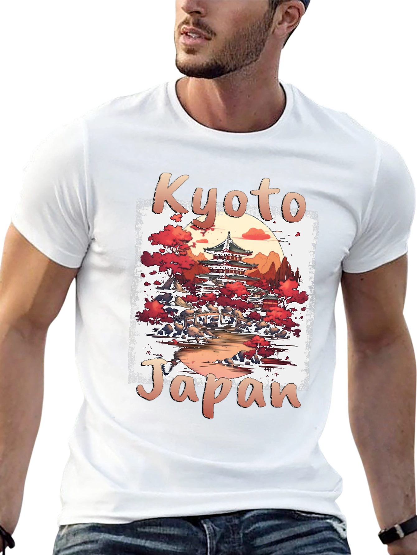 Kyoto Japan Graphic T-Shirt