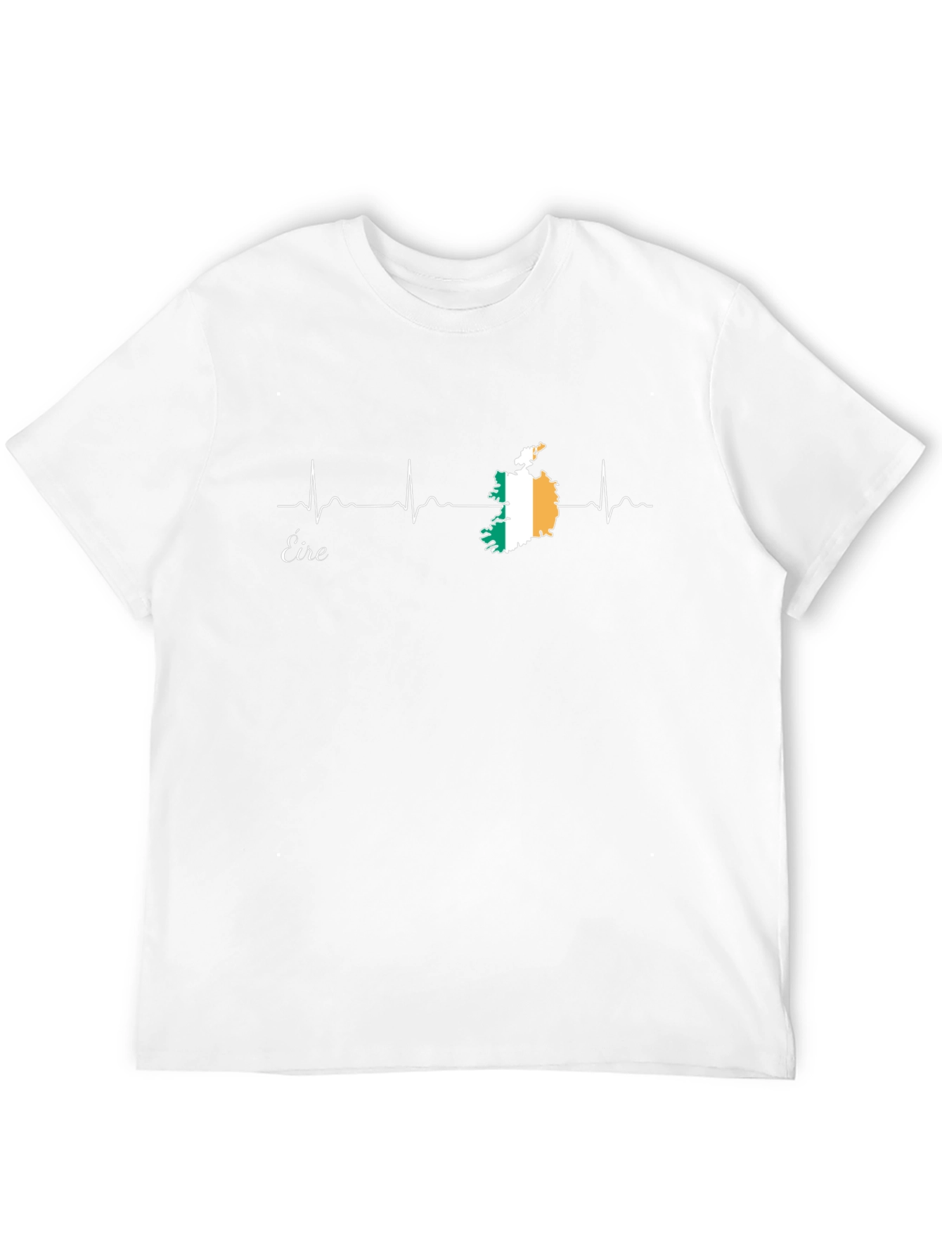 Ireland Heartbeat T-Shirt - Eire Pride Tee