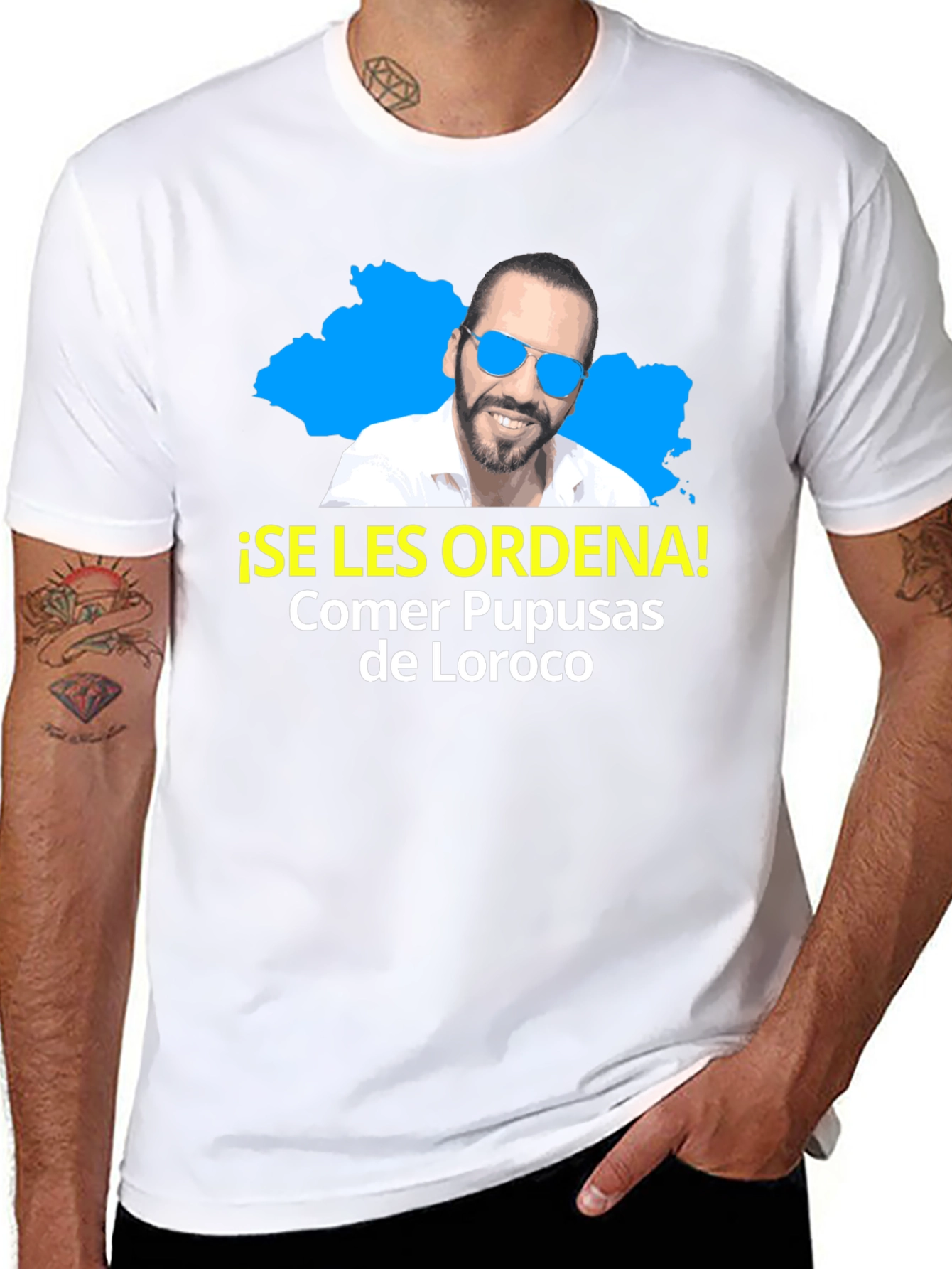 Salvador Bukele Pupusas T-Shirt