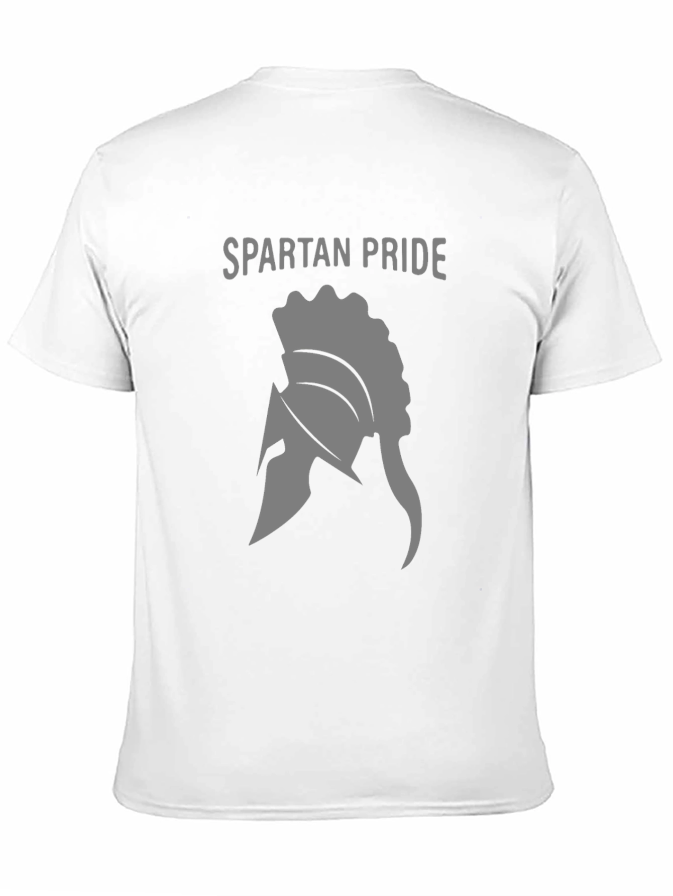 Spartan Pride Black T-Shirt - Helmet Design