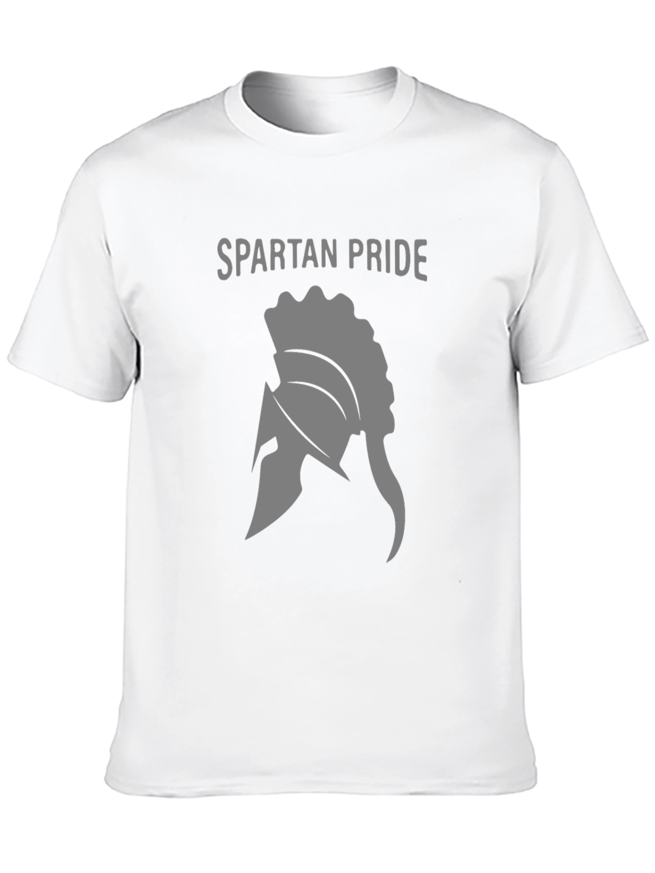 Spartan Pride Black T-Shirt - Helmet Design