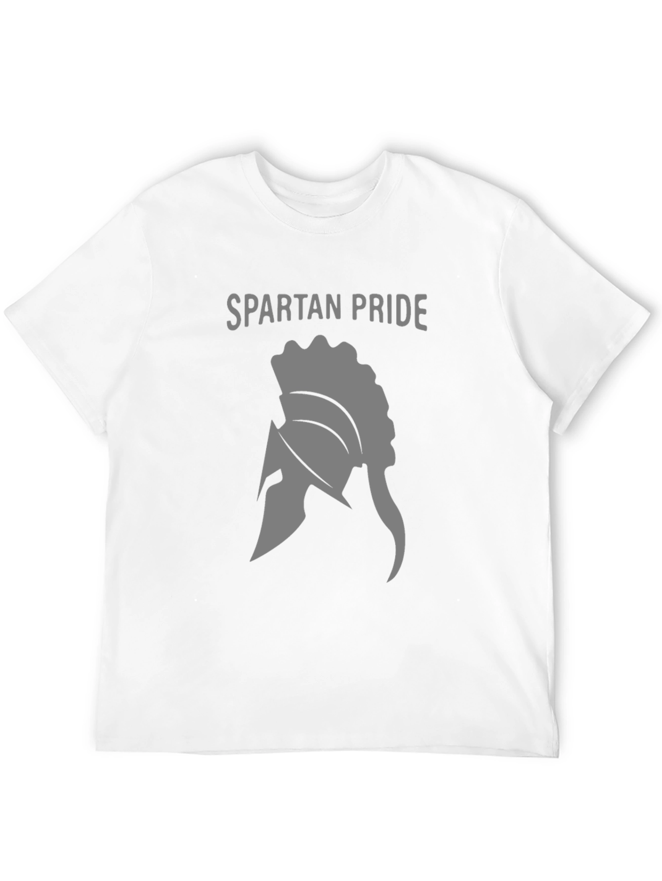 Spartan Pride Black T-Shirt - Helmet Design