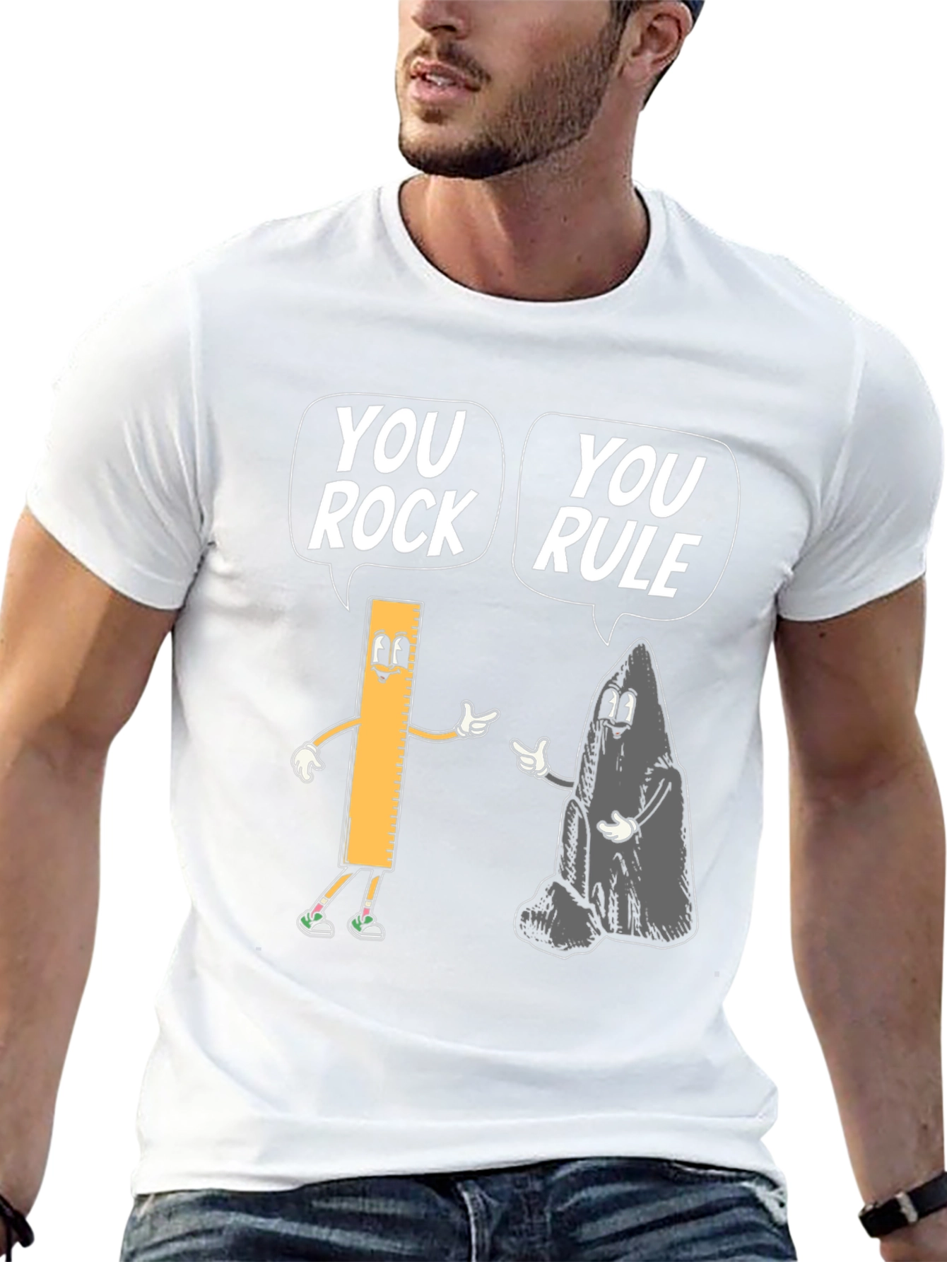 You Rock You Rule Graphic Tee