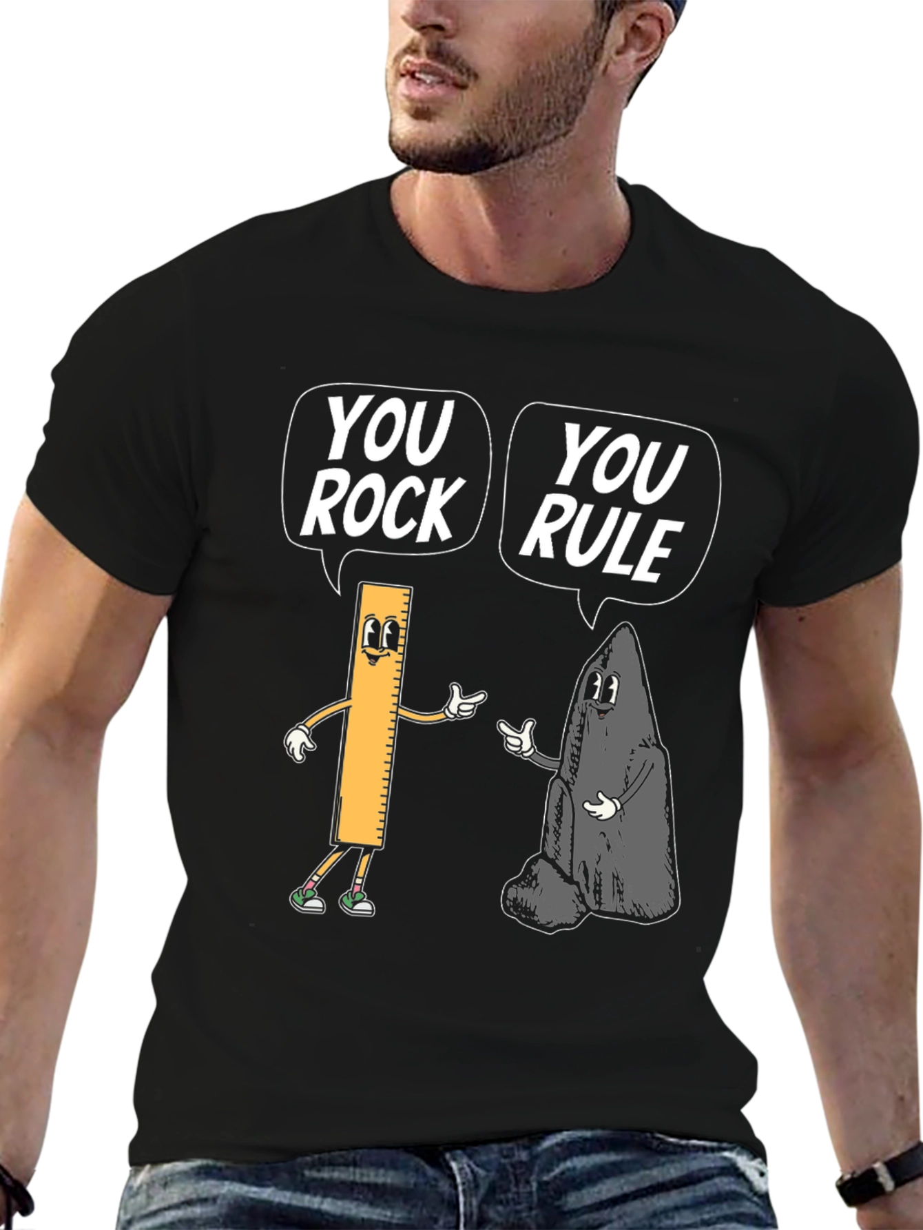 You Rock You Rule Graphic Tee