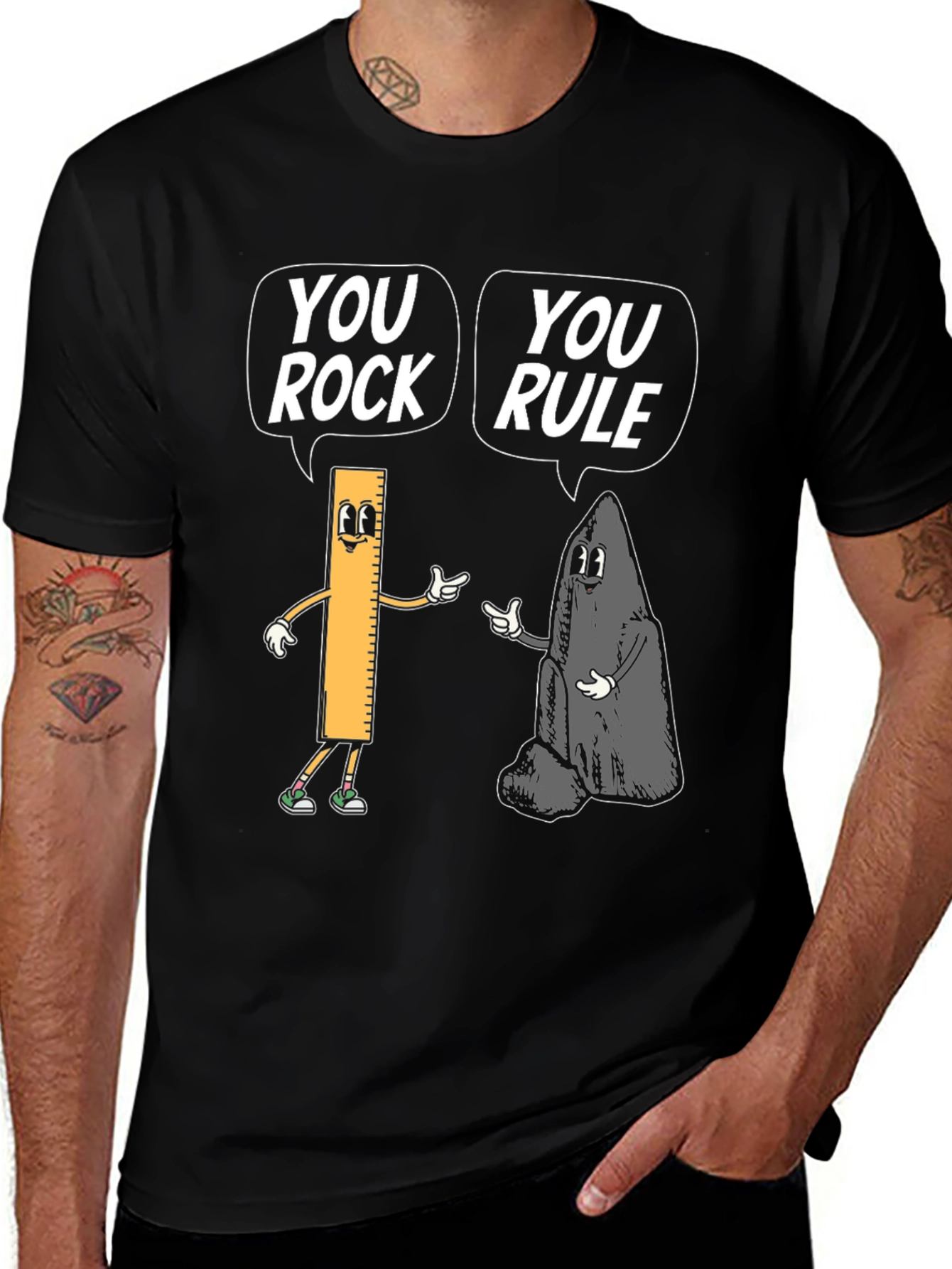 You Rock You Rule Graphic Tee