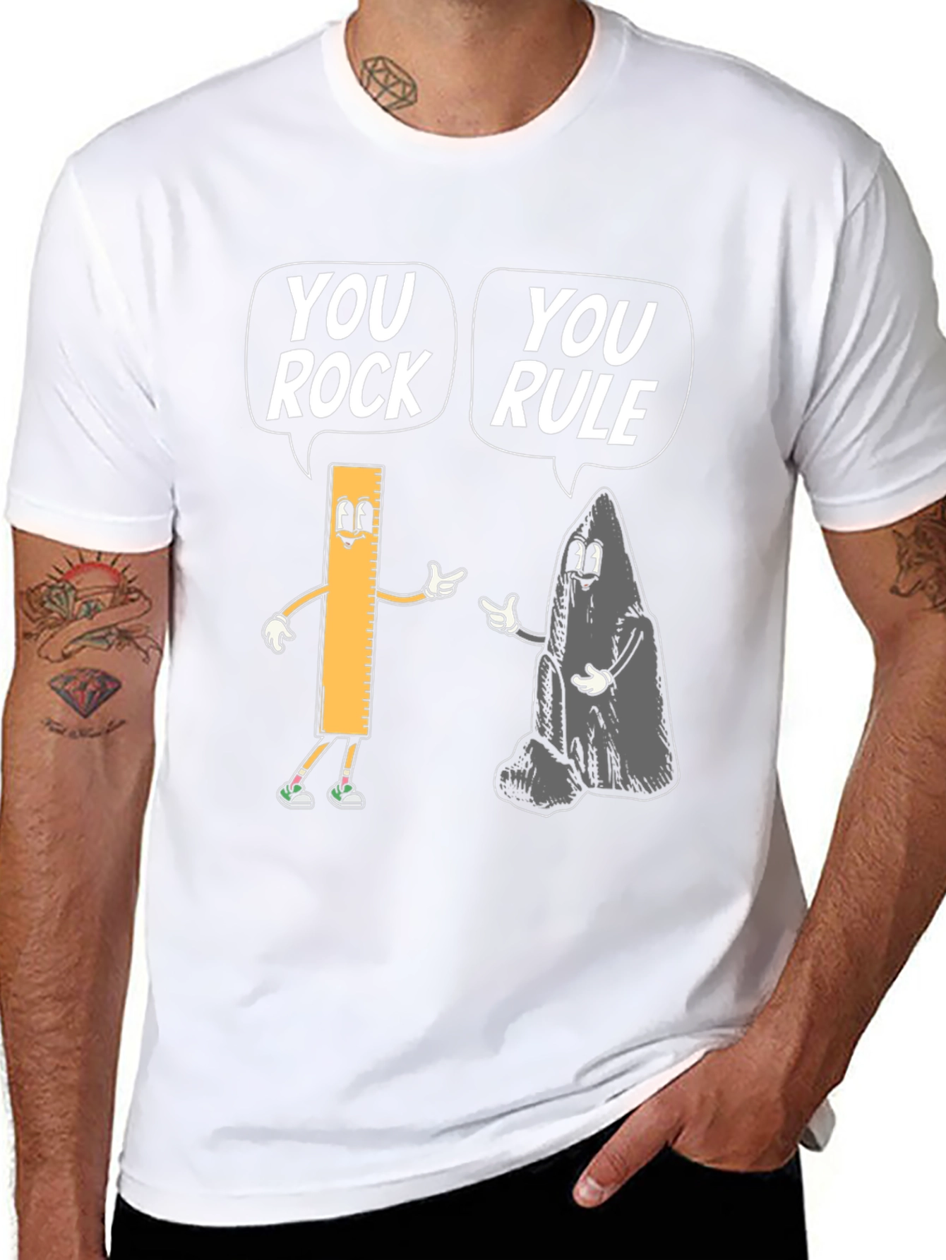You Rock You Rule Graphic Tee