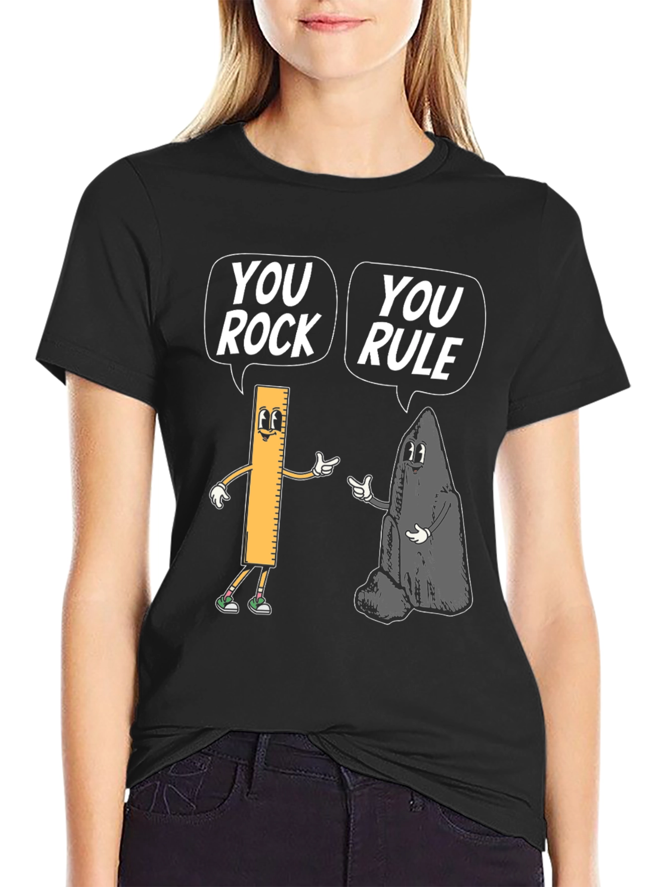 You Rock You Rule Graphic Tee