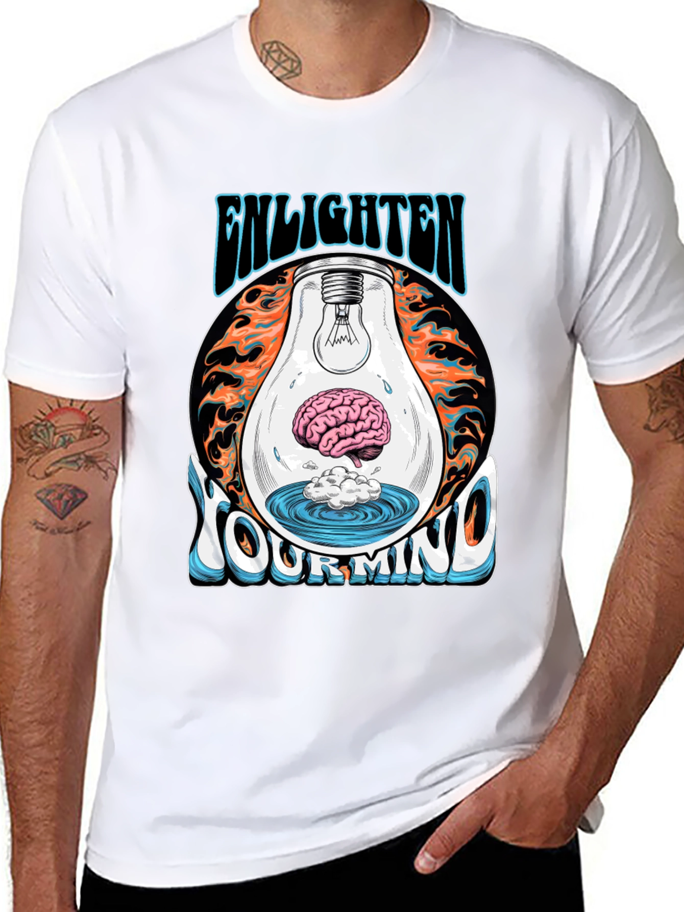 Enlighten Your Mind Graphic T-Shirt