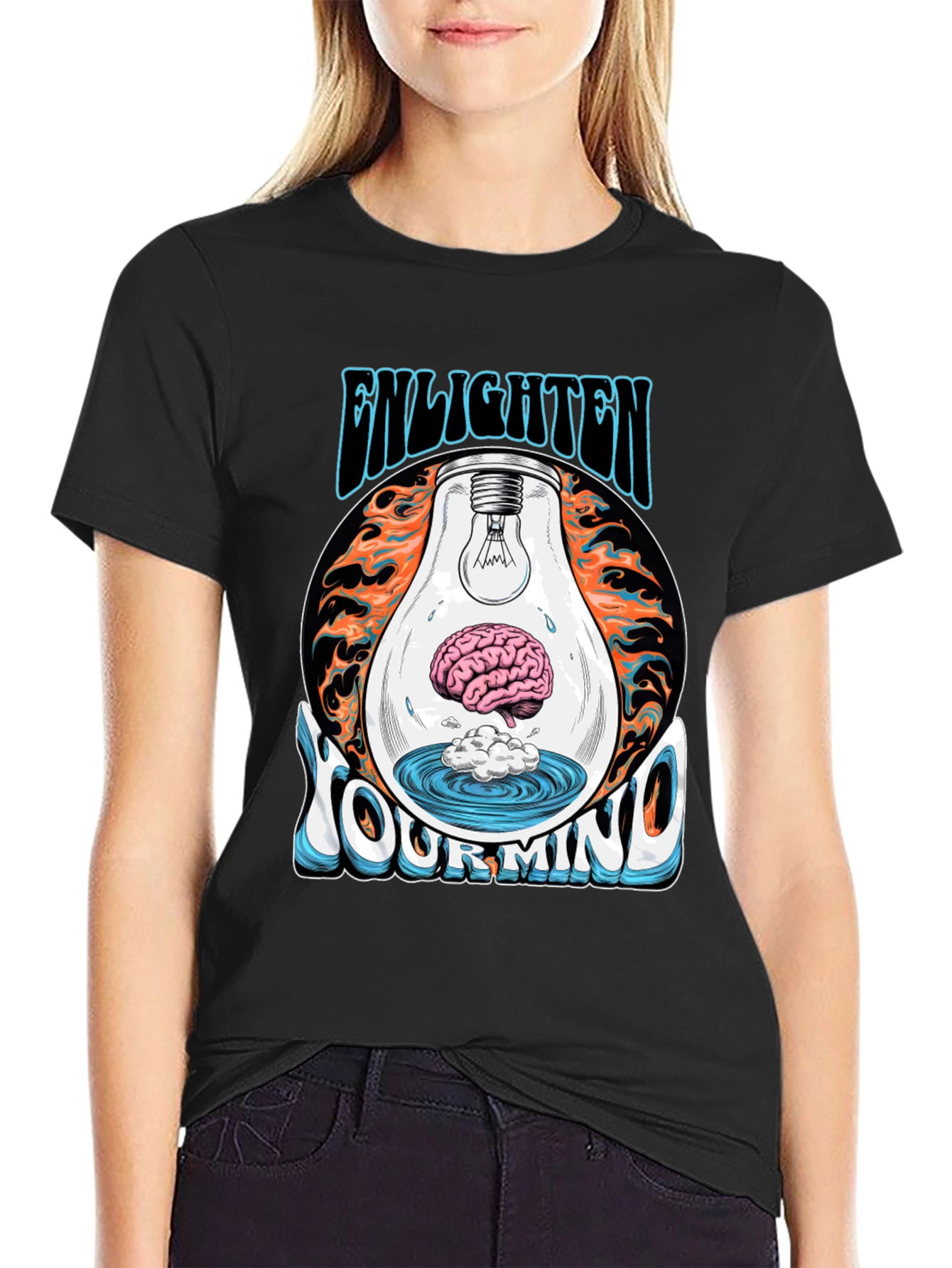 Enlighten Your Mind Graphic T-Shirt