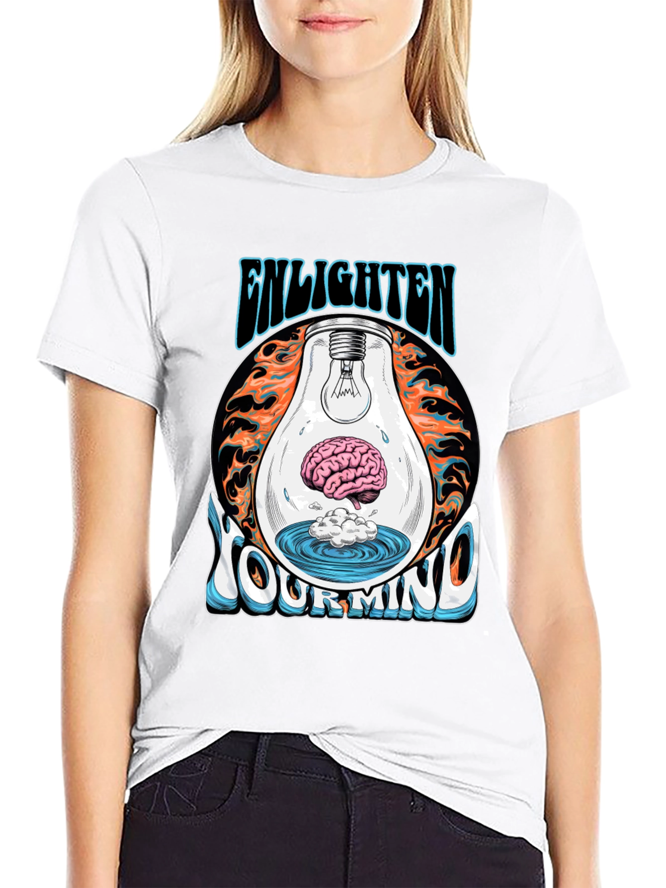 Enlighten Your Mind Graphic T-Shirt