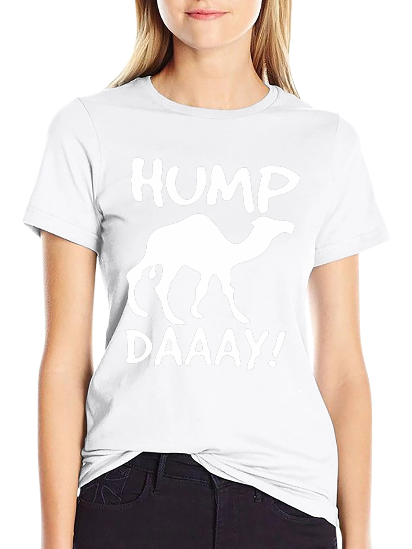 Hump DAAAY! Camel Graphic Print T-Shirt