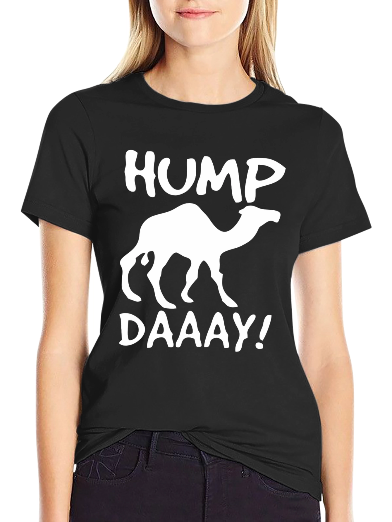Hump DAAAY! Camel Graphic Print T-Shirt