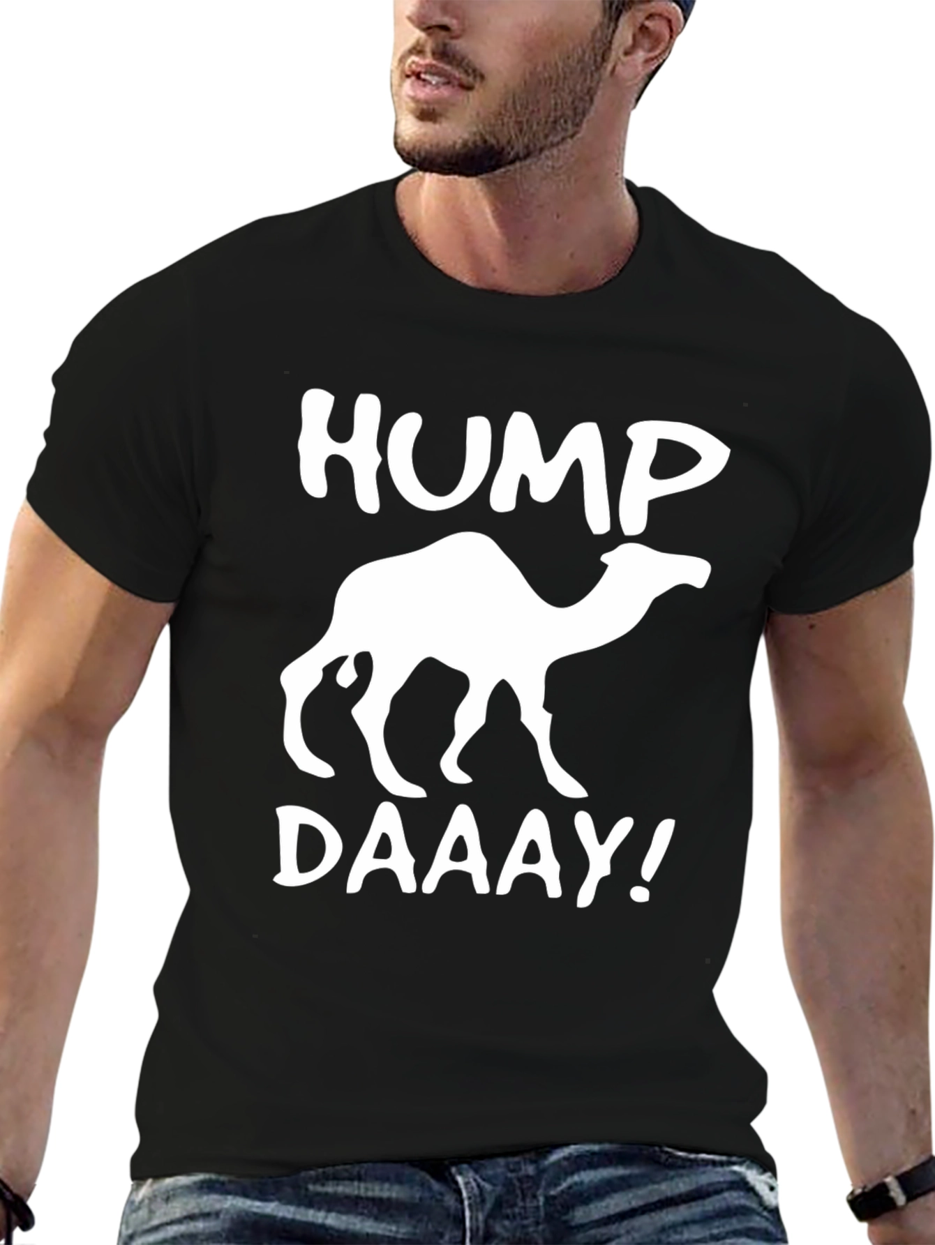 Hump DAAAY! Camel Graphic Print T-Shirt