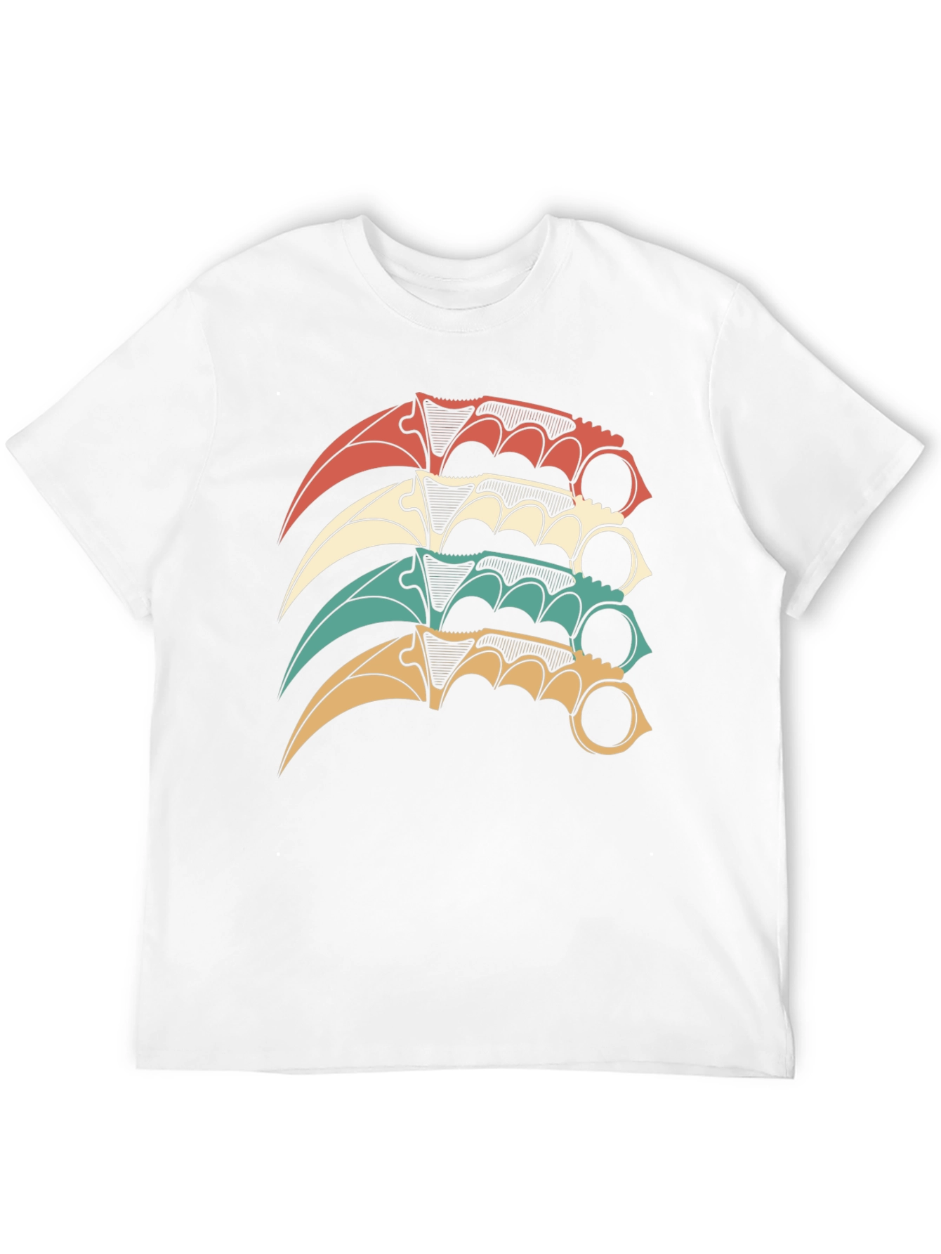 Karambit Stack Graphic T-Shirt - Black