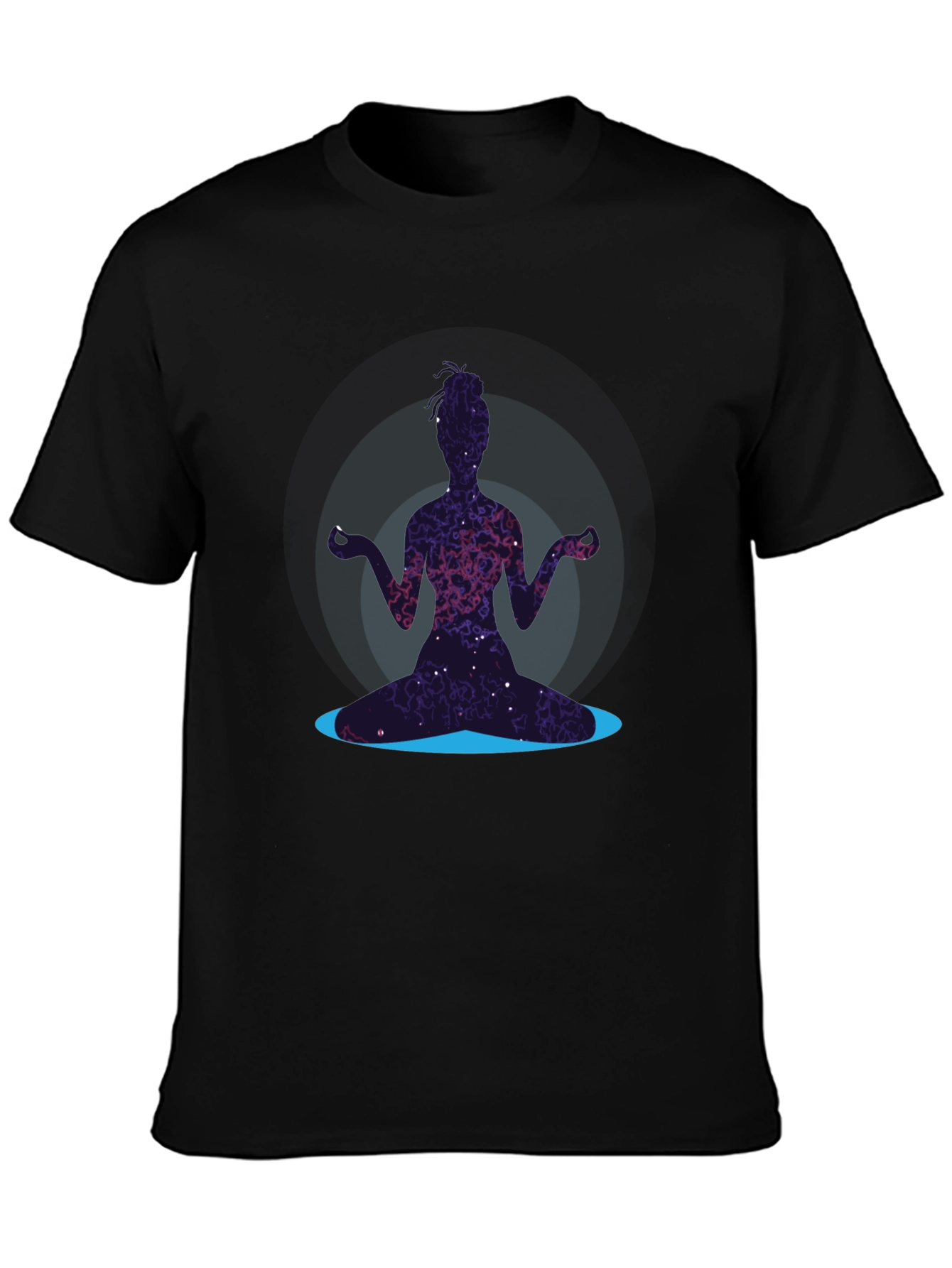 Cosmic Meditator T-Shirt - Relax in Style