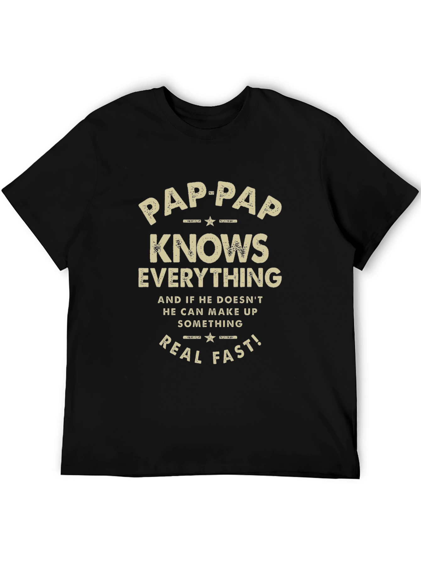 Pappap Knows Everything Funny T-Shirt