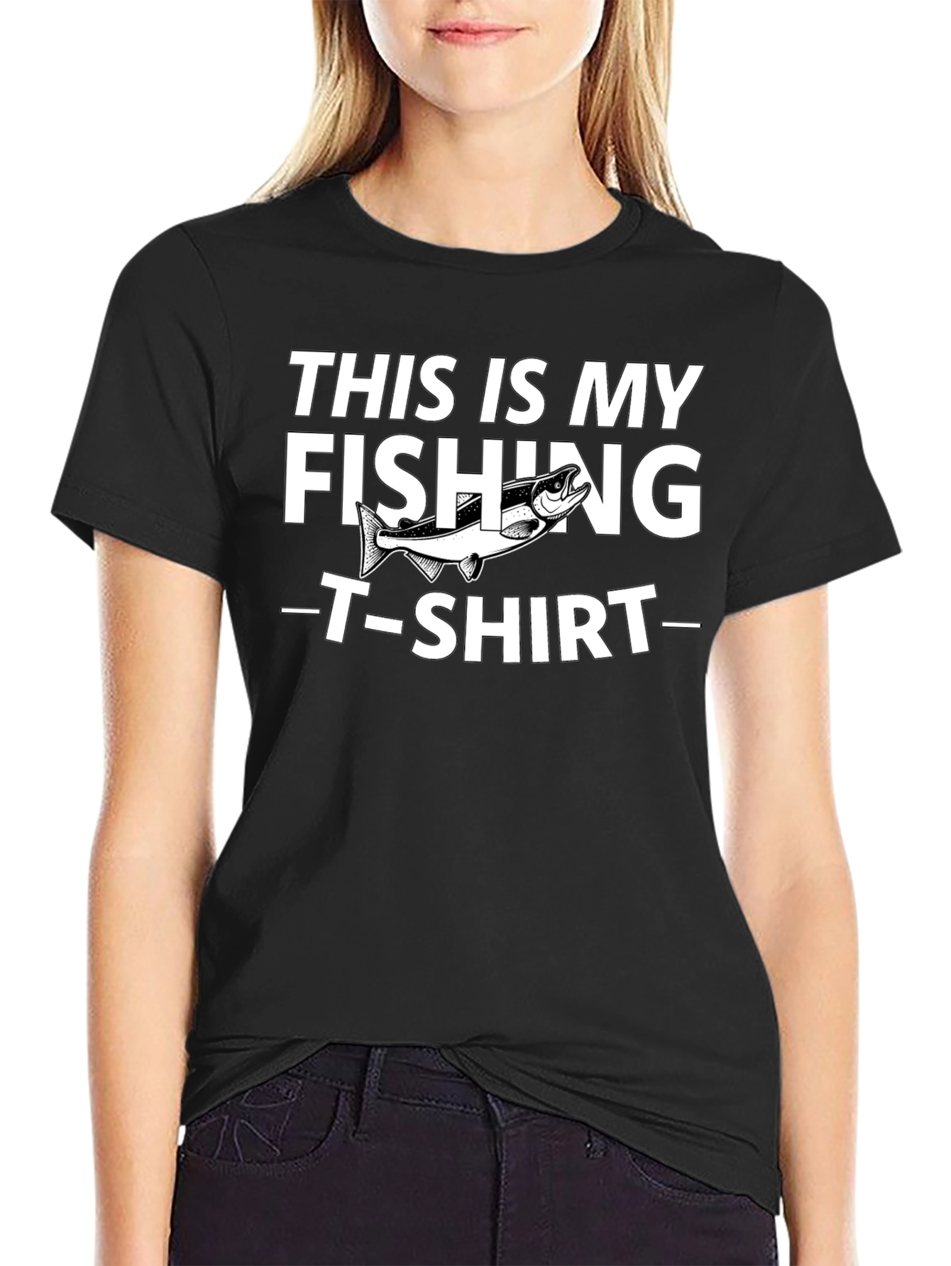 Funny Fishing T-Shirt - This is My Fishing T-Shirt