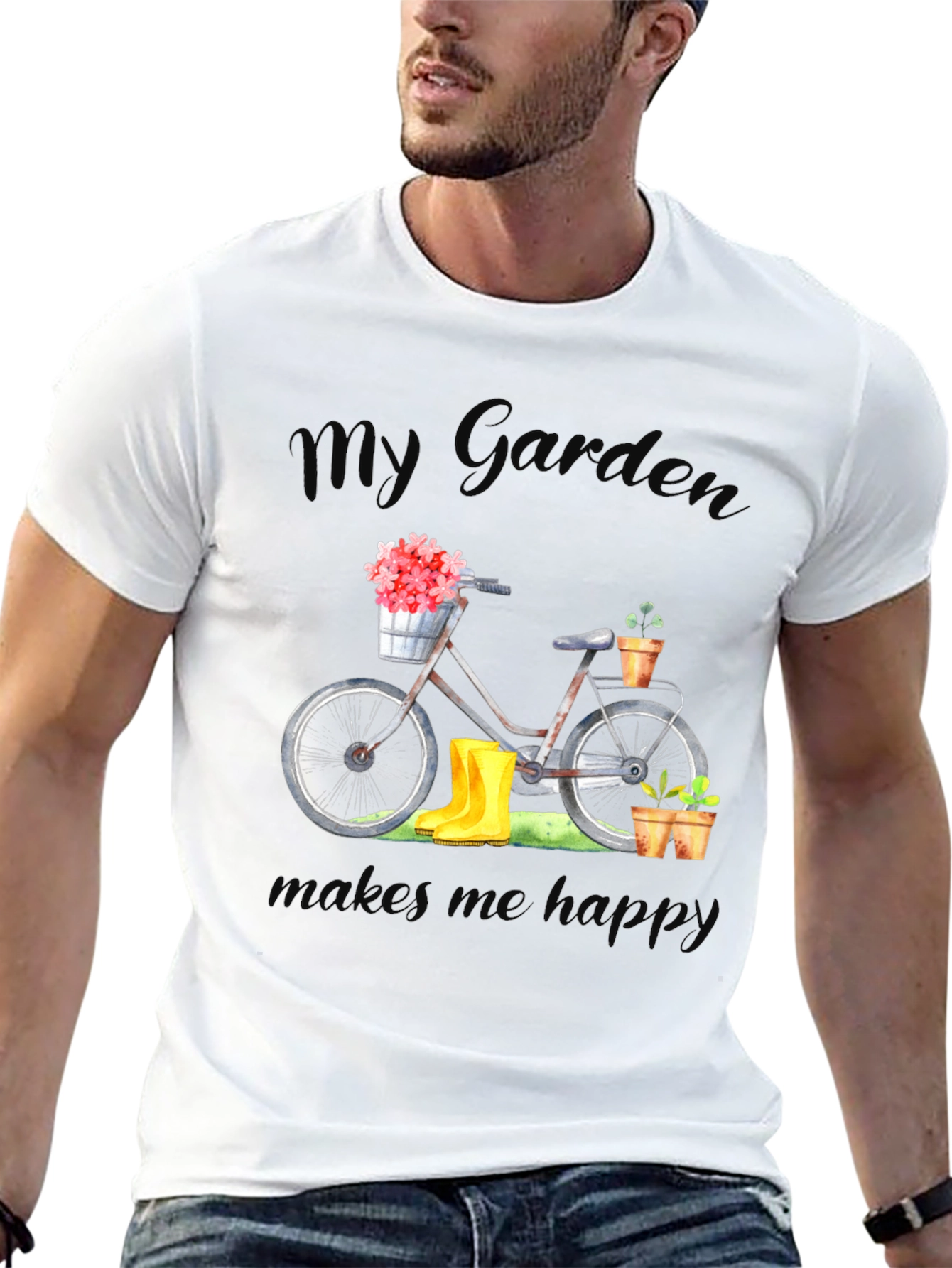 My Garden Makes Me Happy T-Shirt