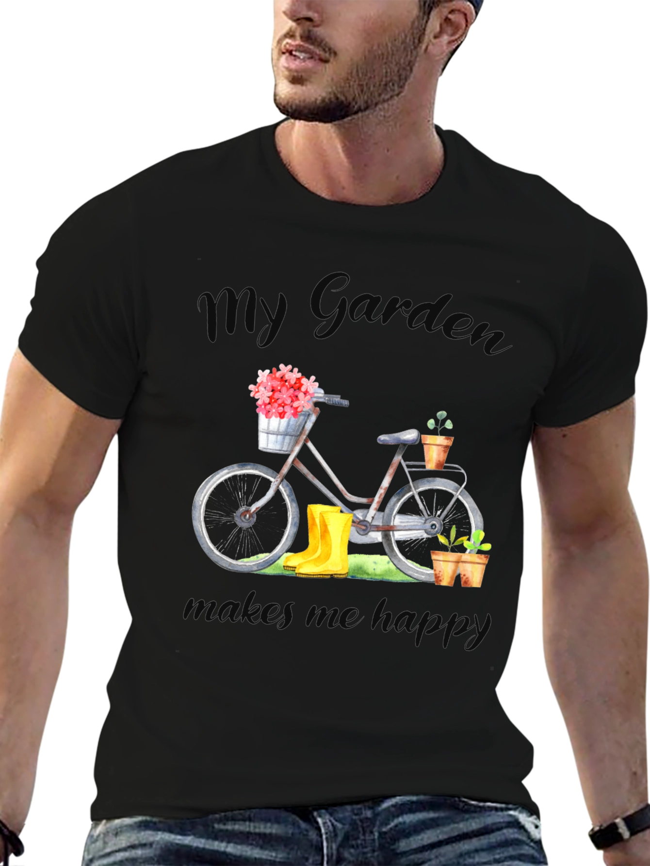 My Garden Makes Me Happy T-Shirt