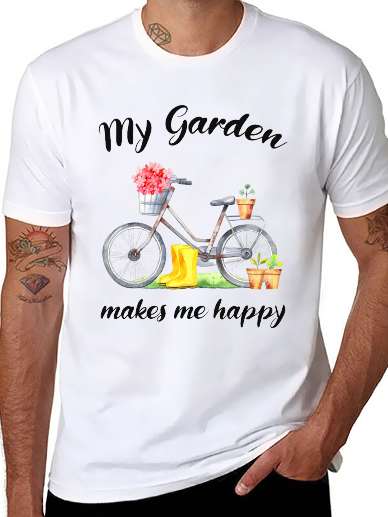 My Garden Makes Me Happy T-Shirt