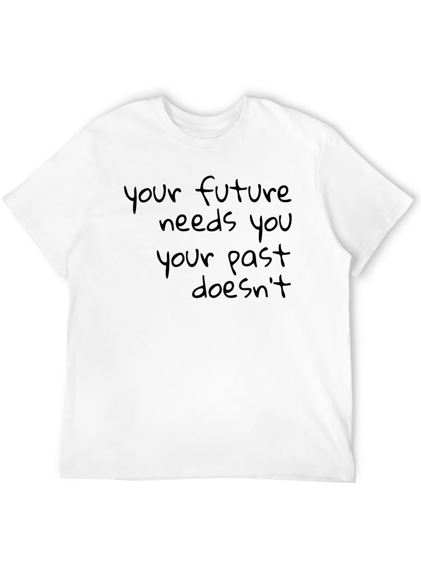 Your Future Needs You Black Graphic Tee