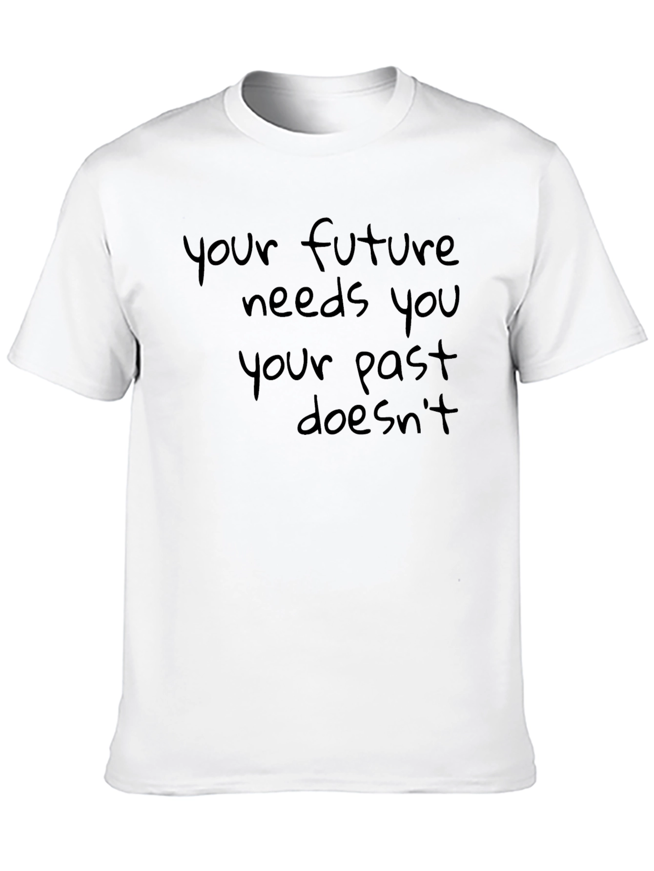 Your Future Needs You Black Graphic Tee