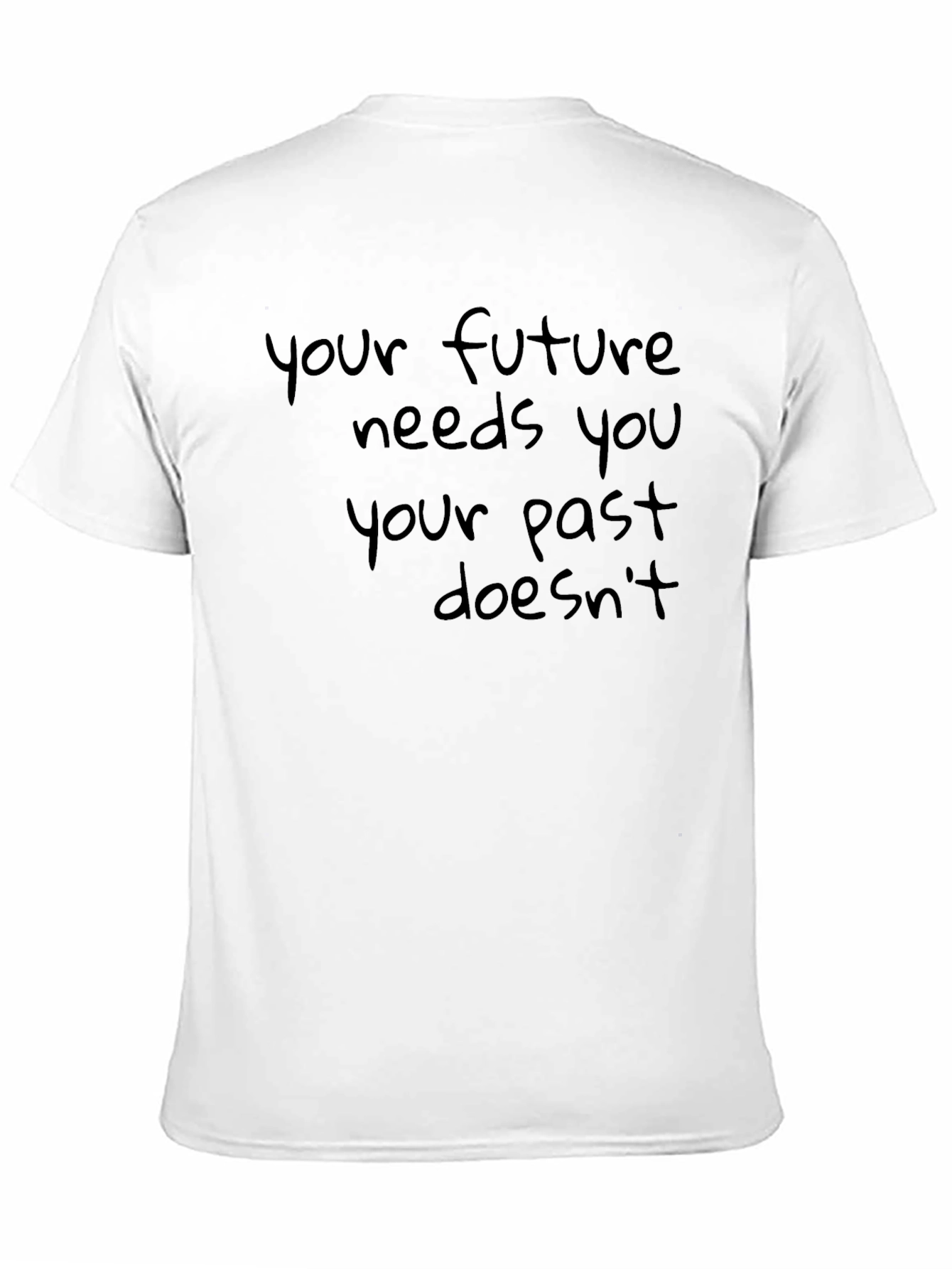 Your Future Needs You Black Graphic Tee