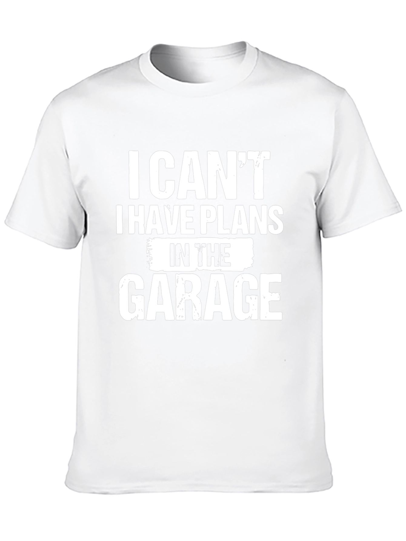 Garage Plans T-Shirt - Funny Mechanic Tee