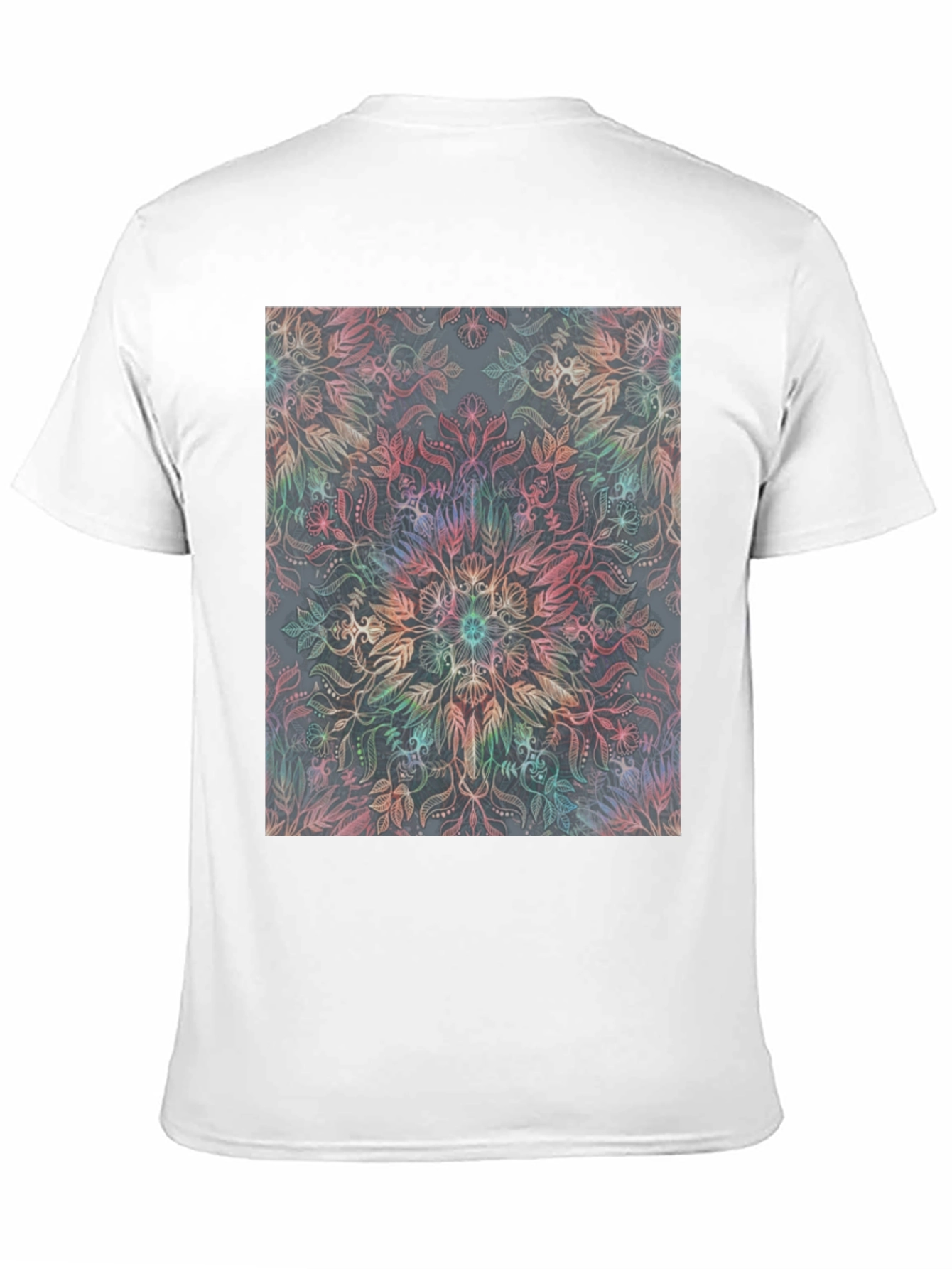 Floral Mandala T-Shirt - Unique Graphic Tee
