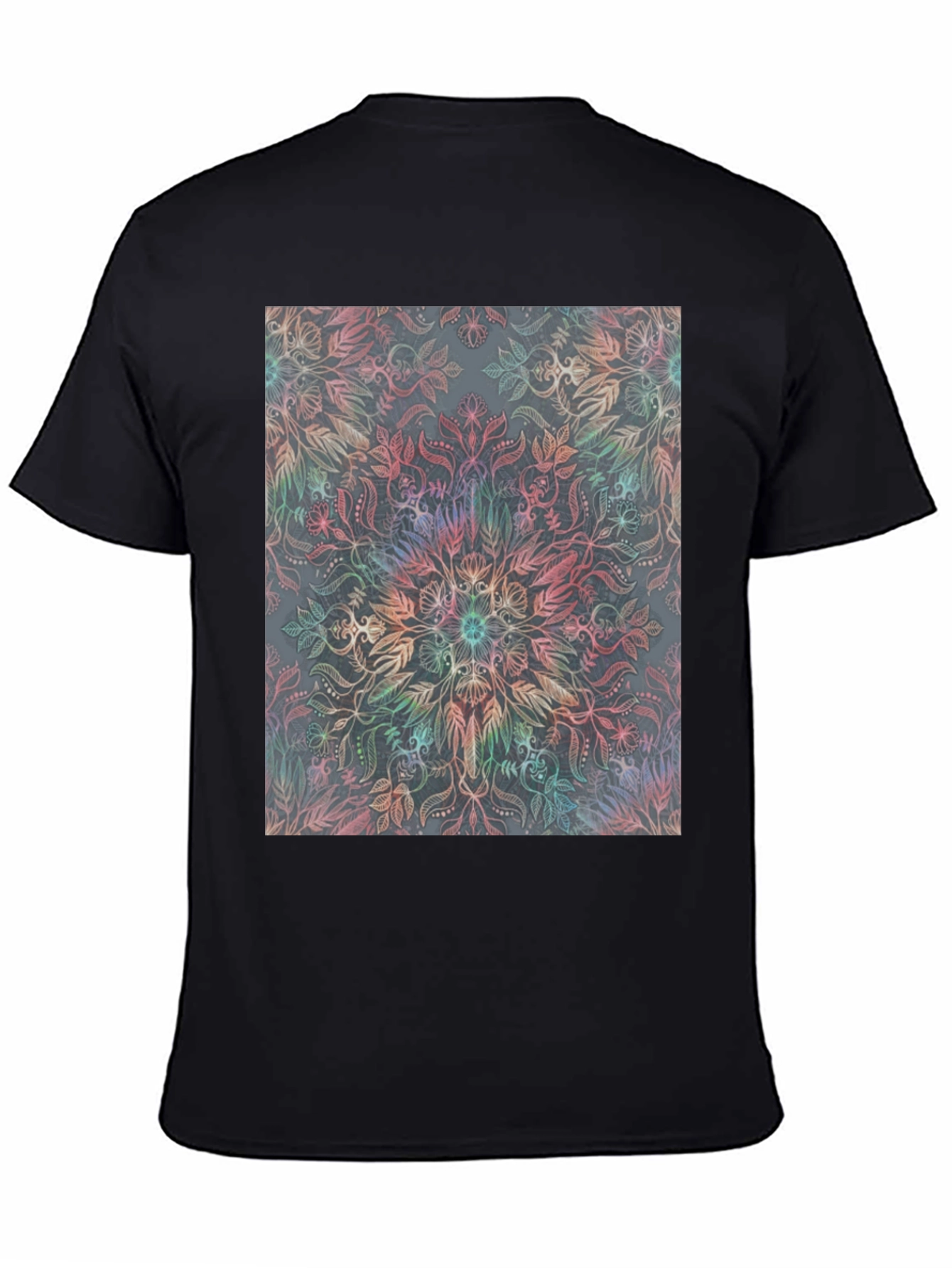 Floral Mandala T-Shirt - Unique Graphic Tee