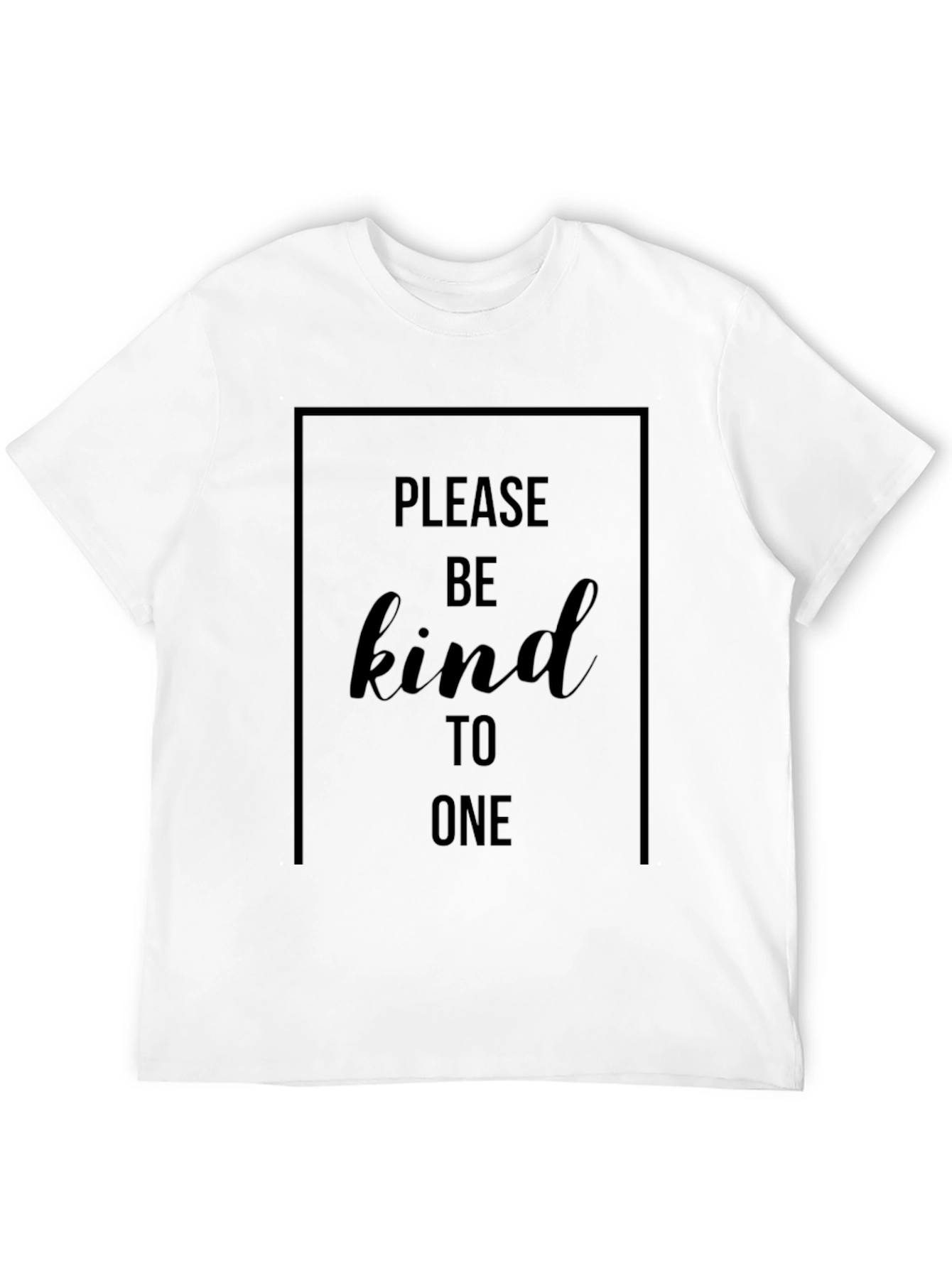 Kindness Graphic Tee - Black Unisex T-Shirt