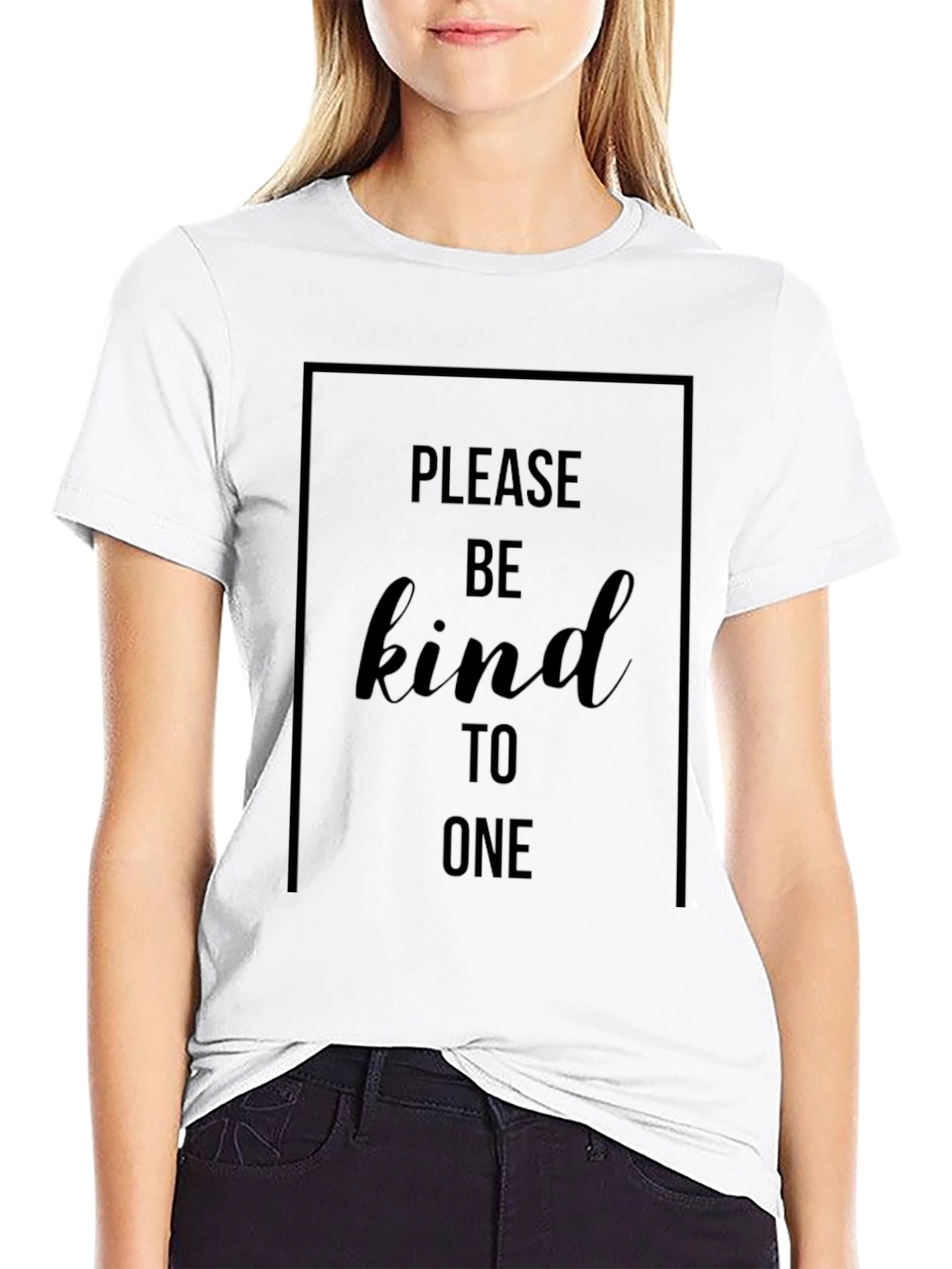Kindness Graphic Tee - Black Unisex T-Shirt