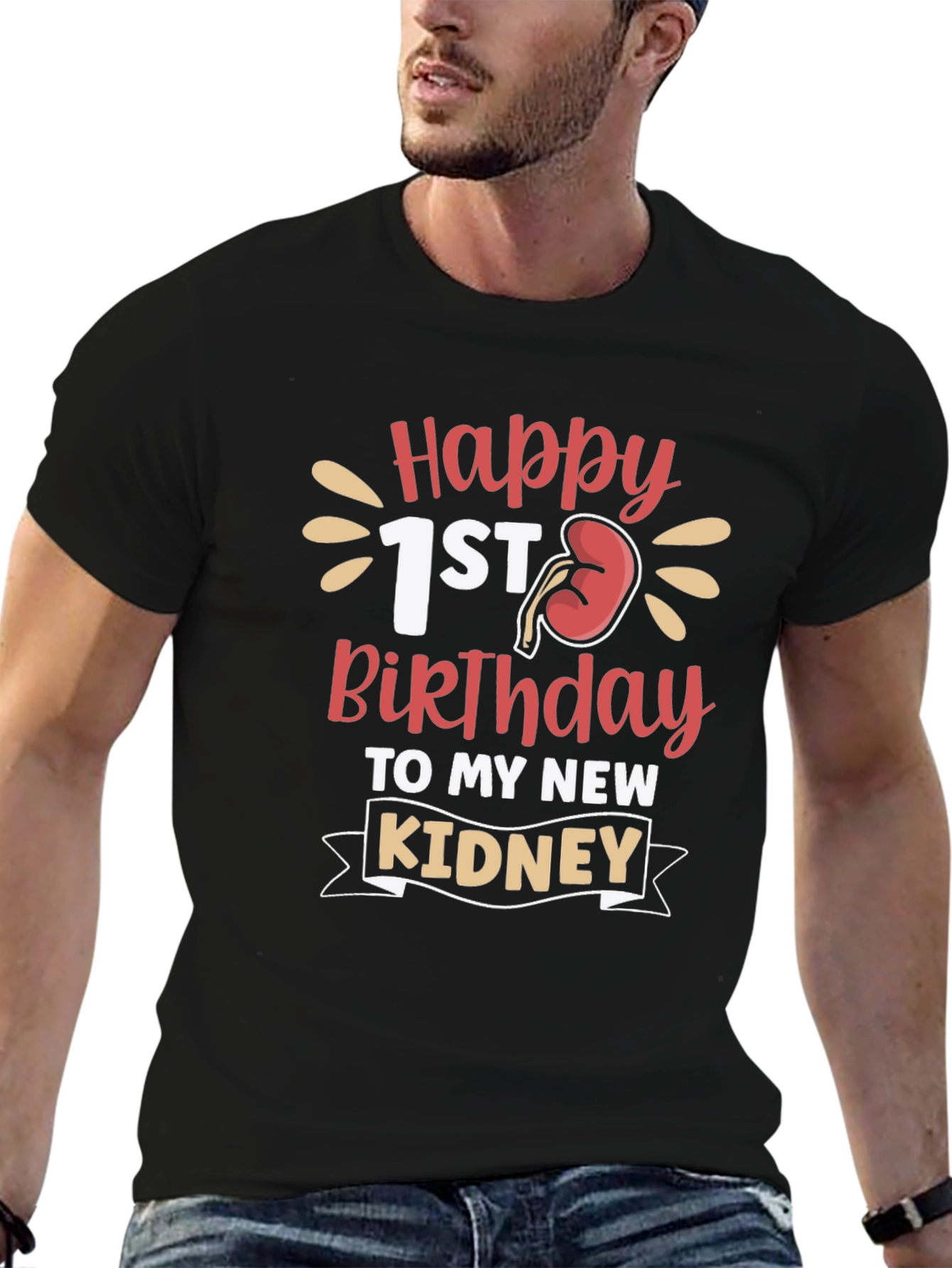 Happy 1st Birthday Kidney Transplant T-Shirt