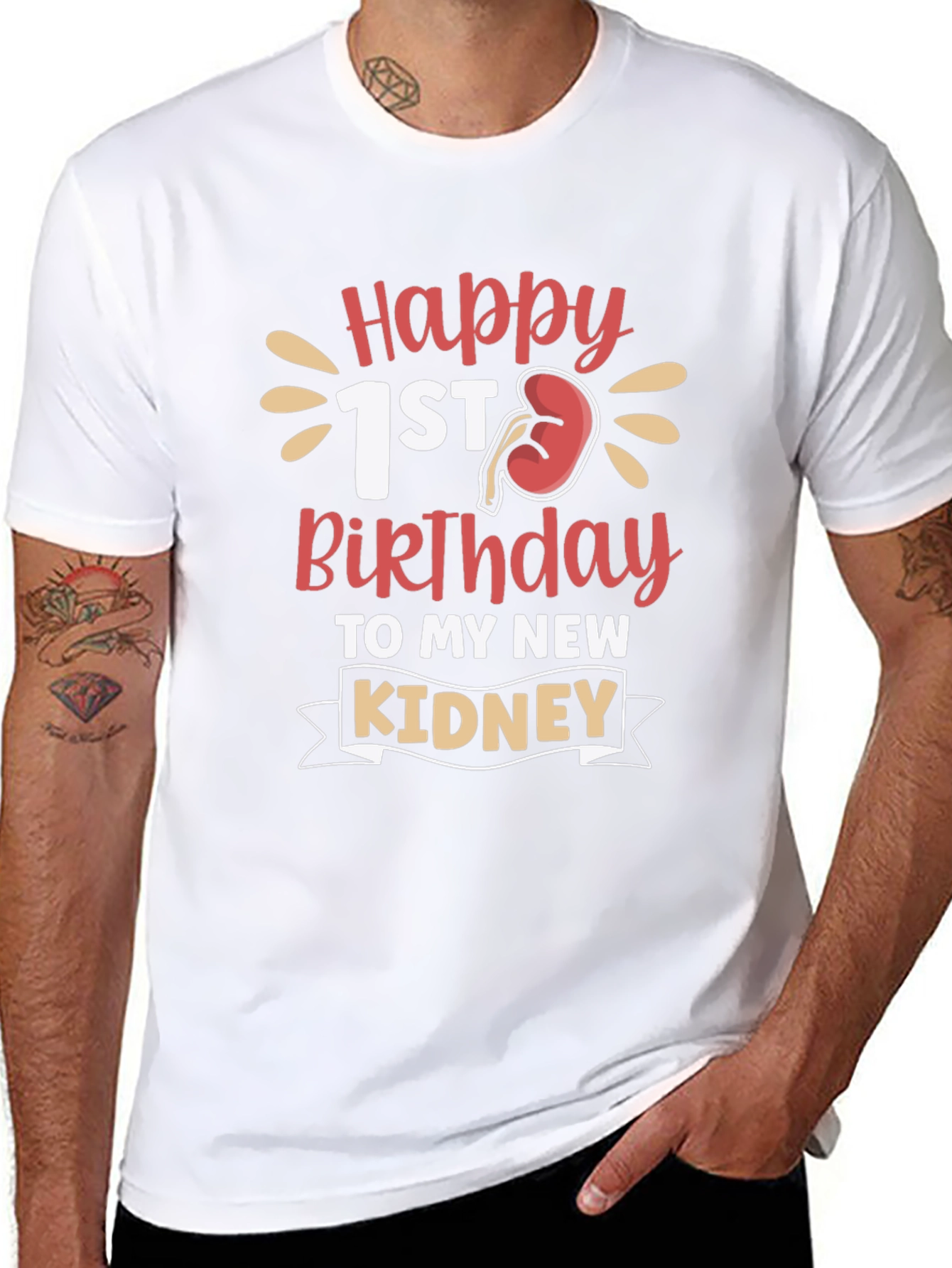 Happy 1st Birthday Kidney Transplant T-Shirt