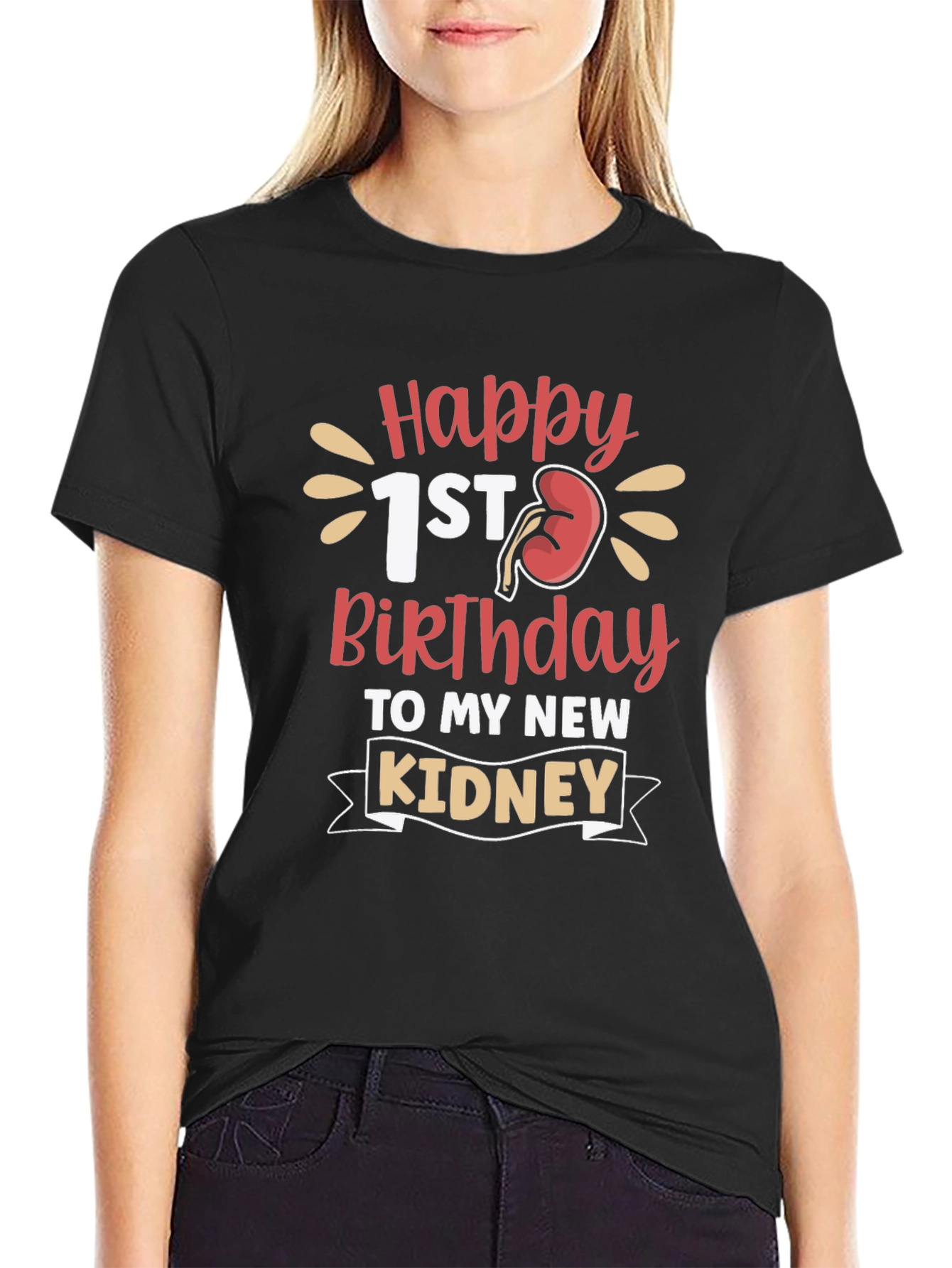 Happy 1st Birthday Kidney Transplant T-Shirt